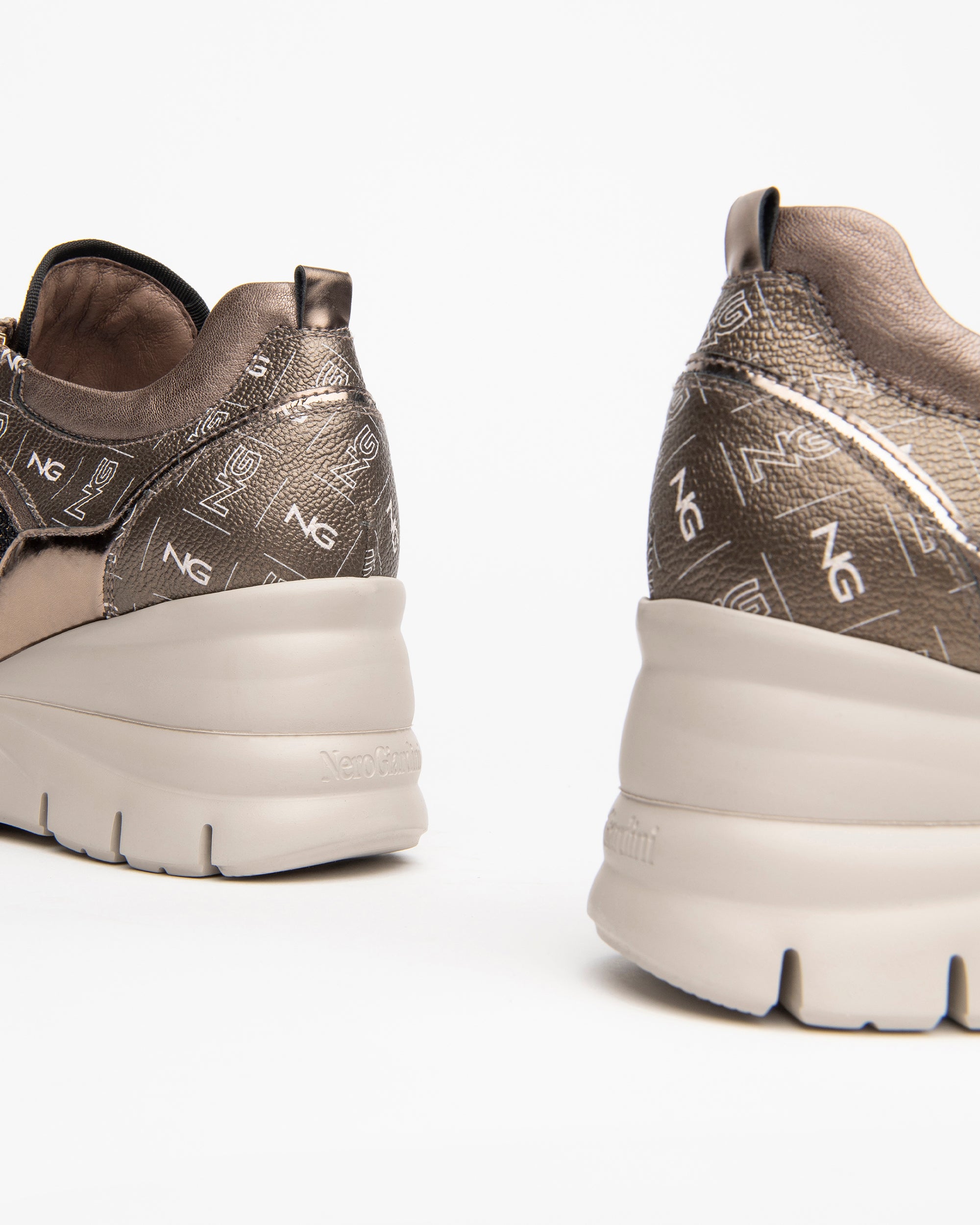 Nero Giardini Sneakers baskets cuir femme hiver