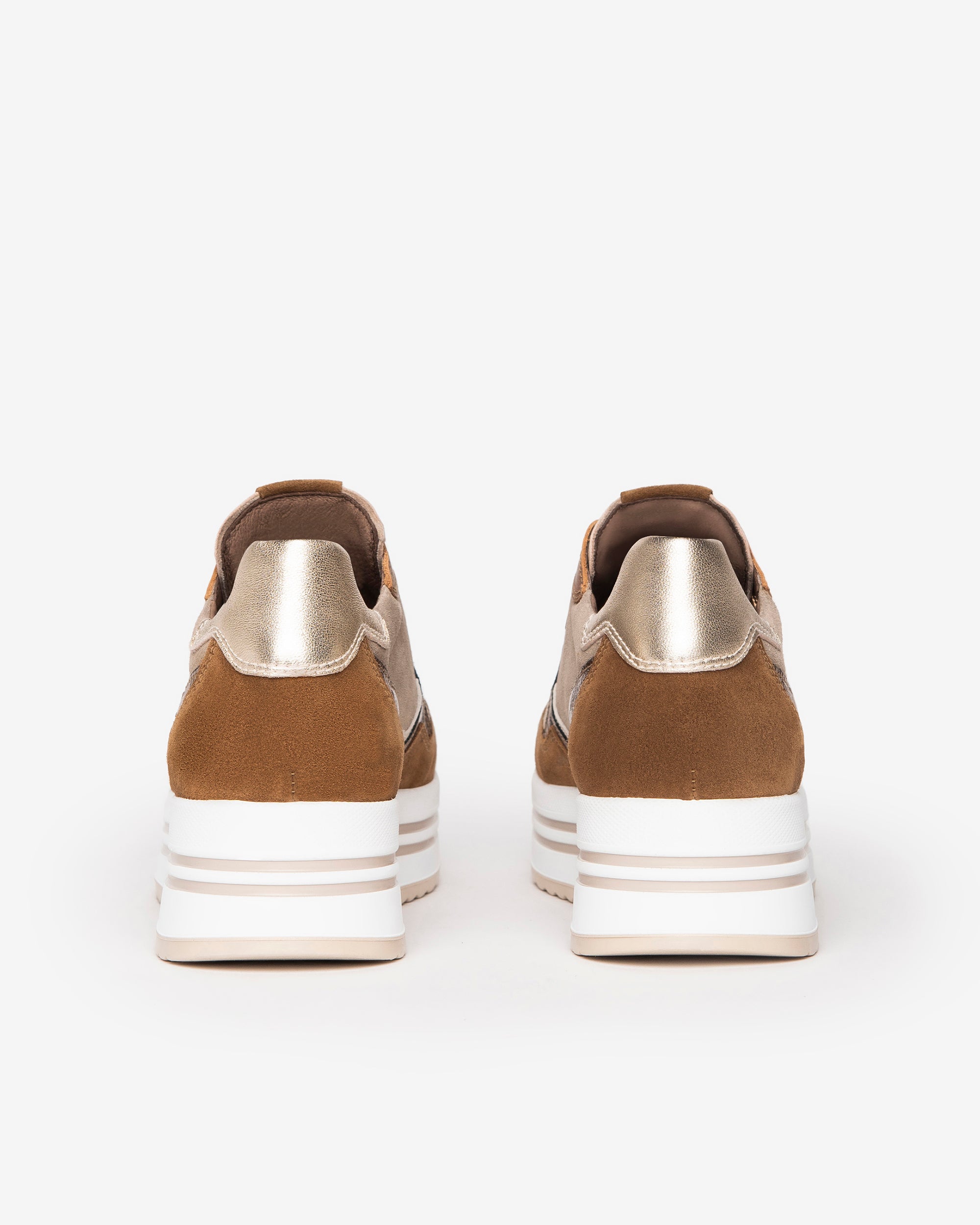 Nero Giardini Sneakers baskets cuir daim DryGo femme