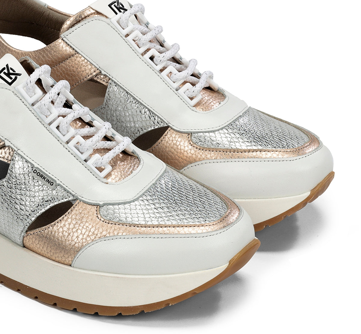 Dorking by Fluchos Split D9475 baskets femme doré