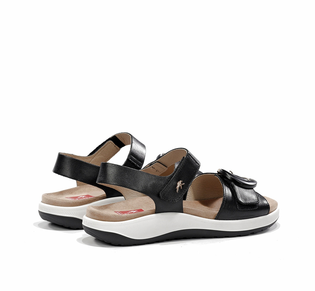 Fluchos Aire F2521 sandale noire femme scratch