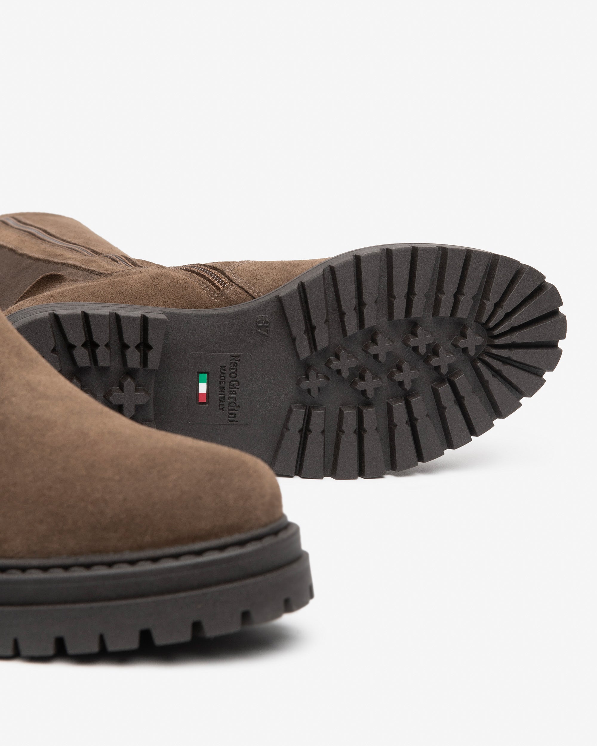 Nero Giardini Boots bottes femme daim talon 40 mm