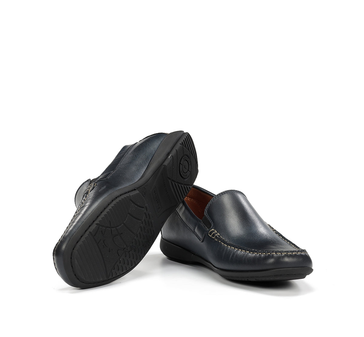 Fluchos Mocasines SAMOA F2208 mocassins homme bleu souple