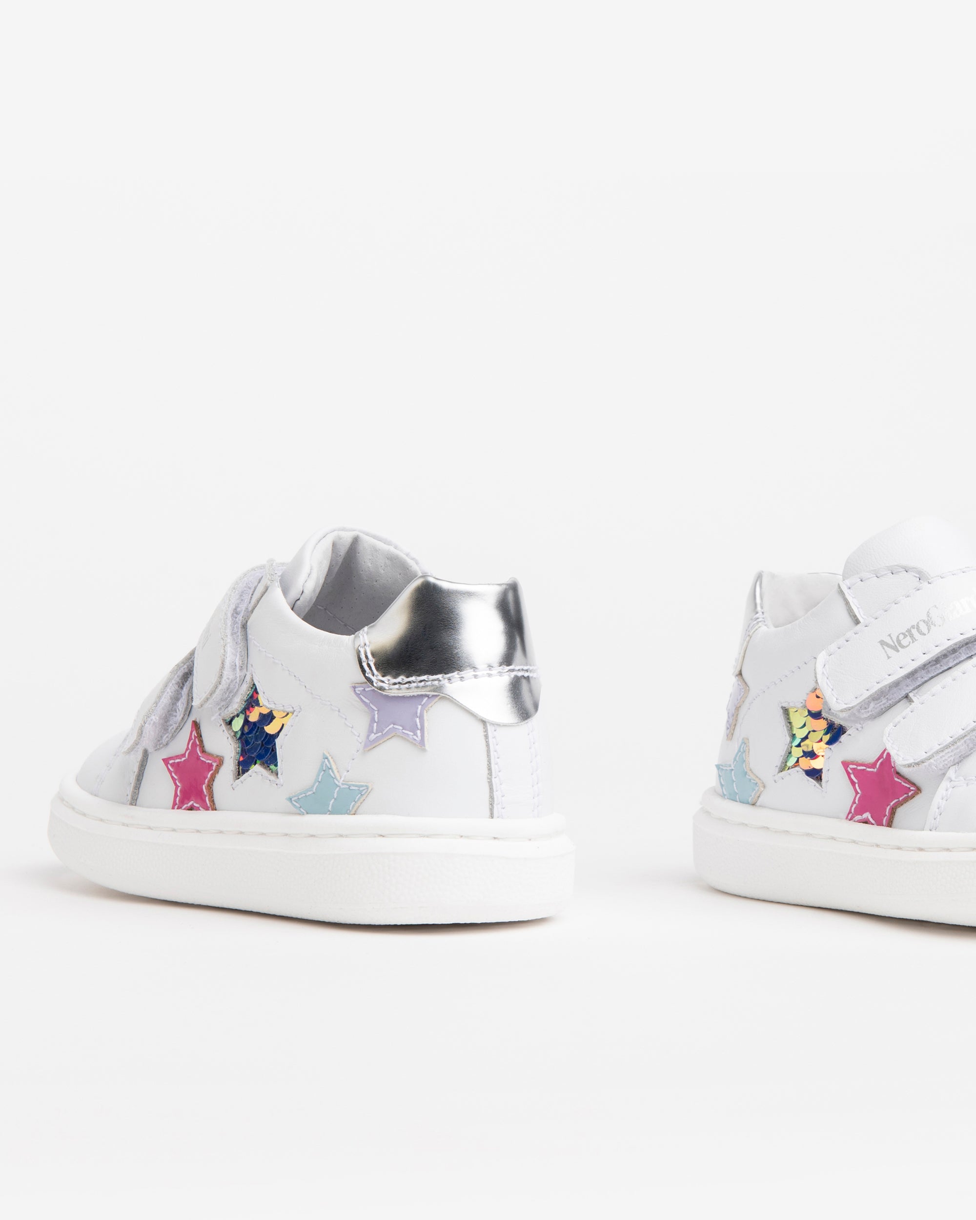 Nero Giardini Sneakers baskets fille sequins étoile scratch