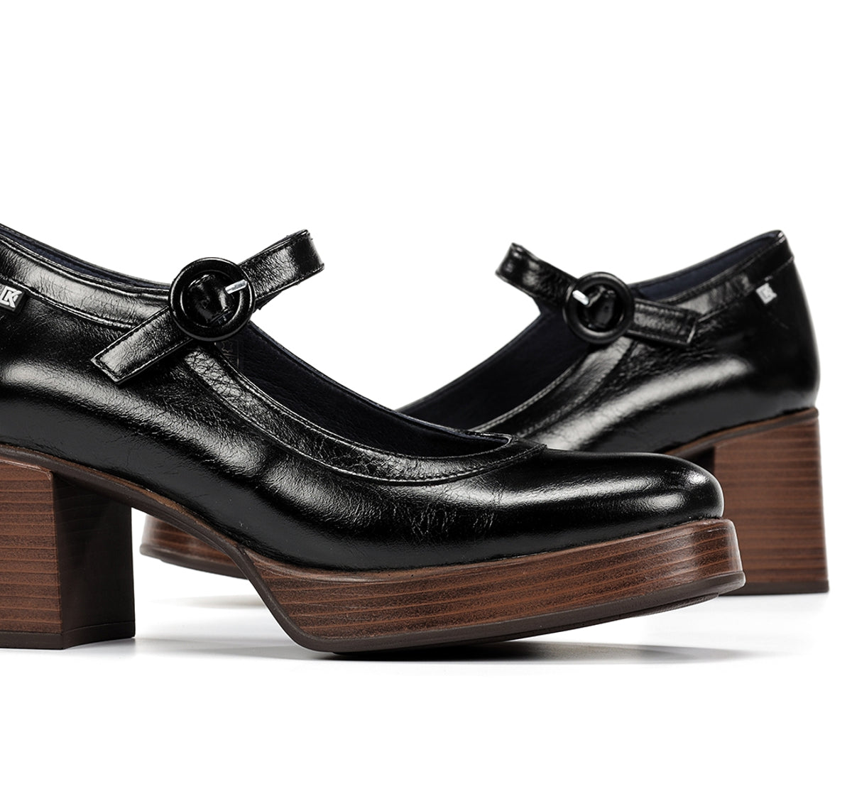 Dorking Cristel D9154 chaussure femme noir plateforme