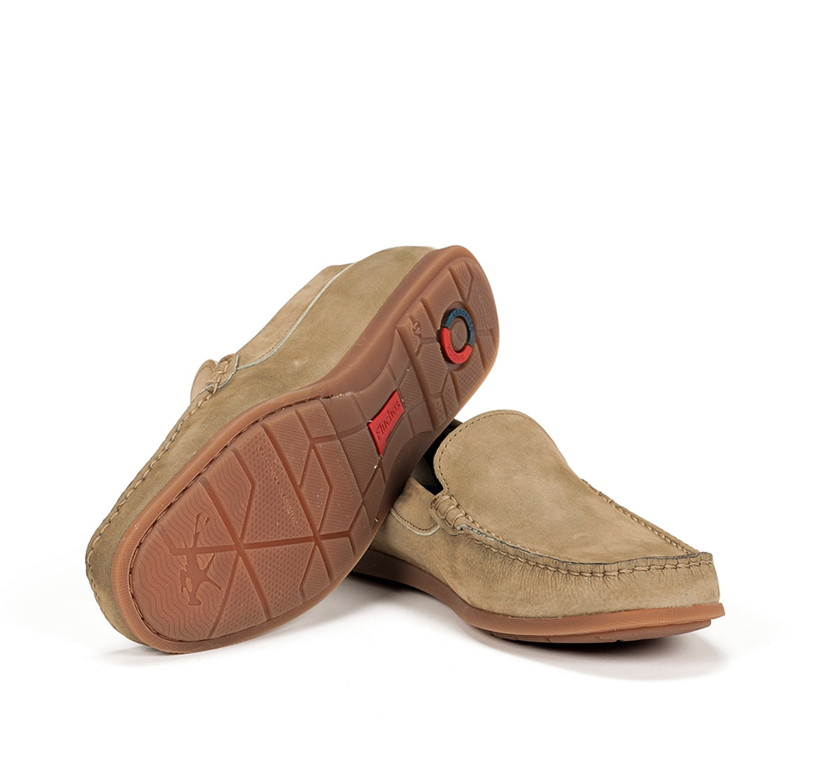 Fluchos Troy F1729 mocassins beige homme bateau