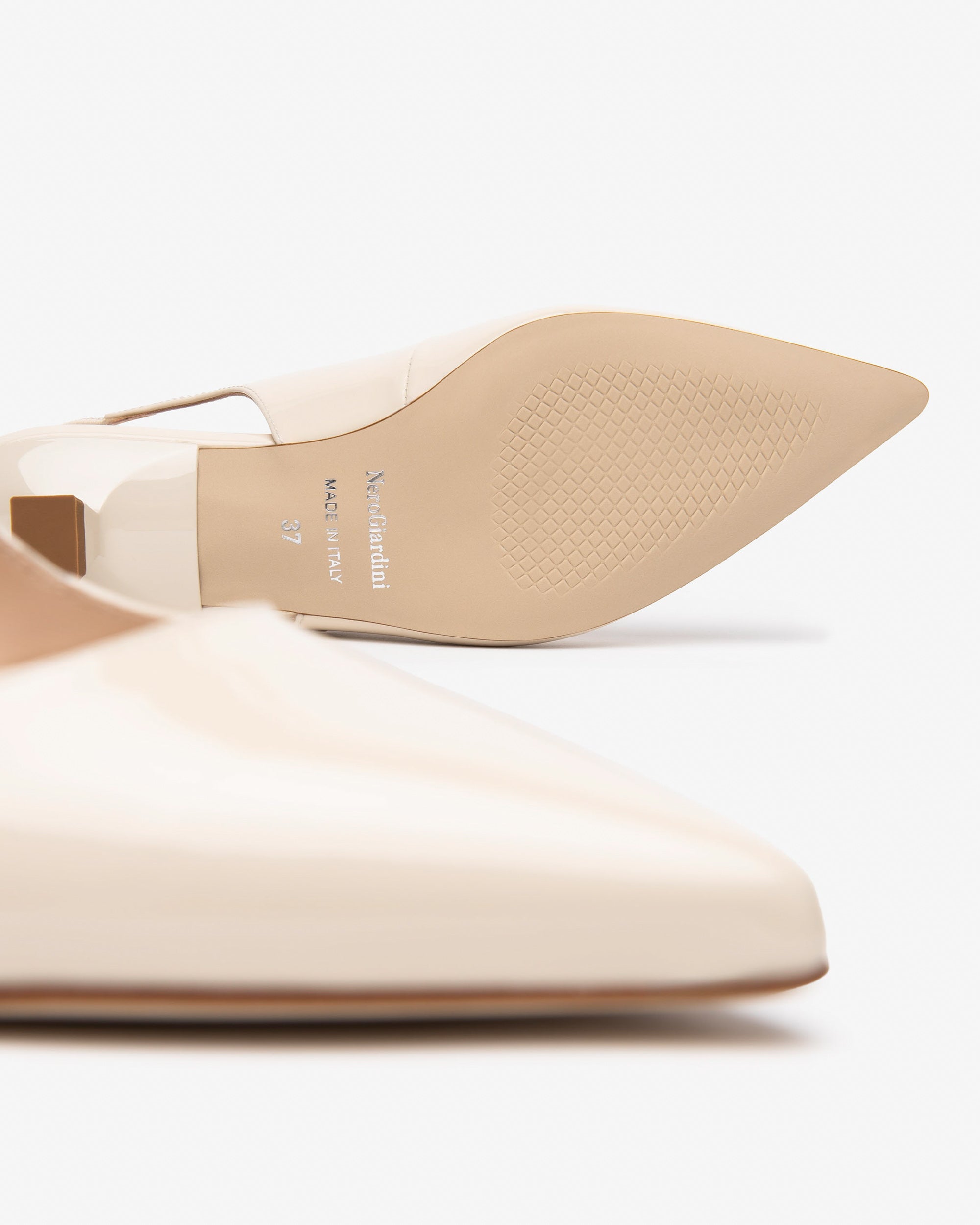 Nero Giardini Slingback escarpins femme cuir verni
