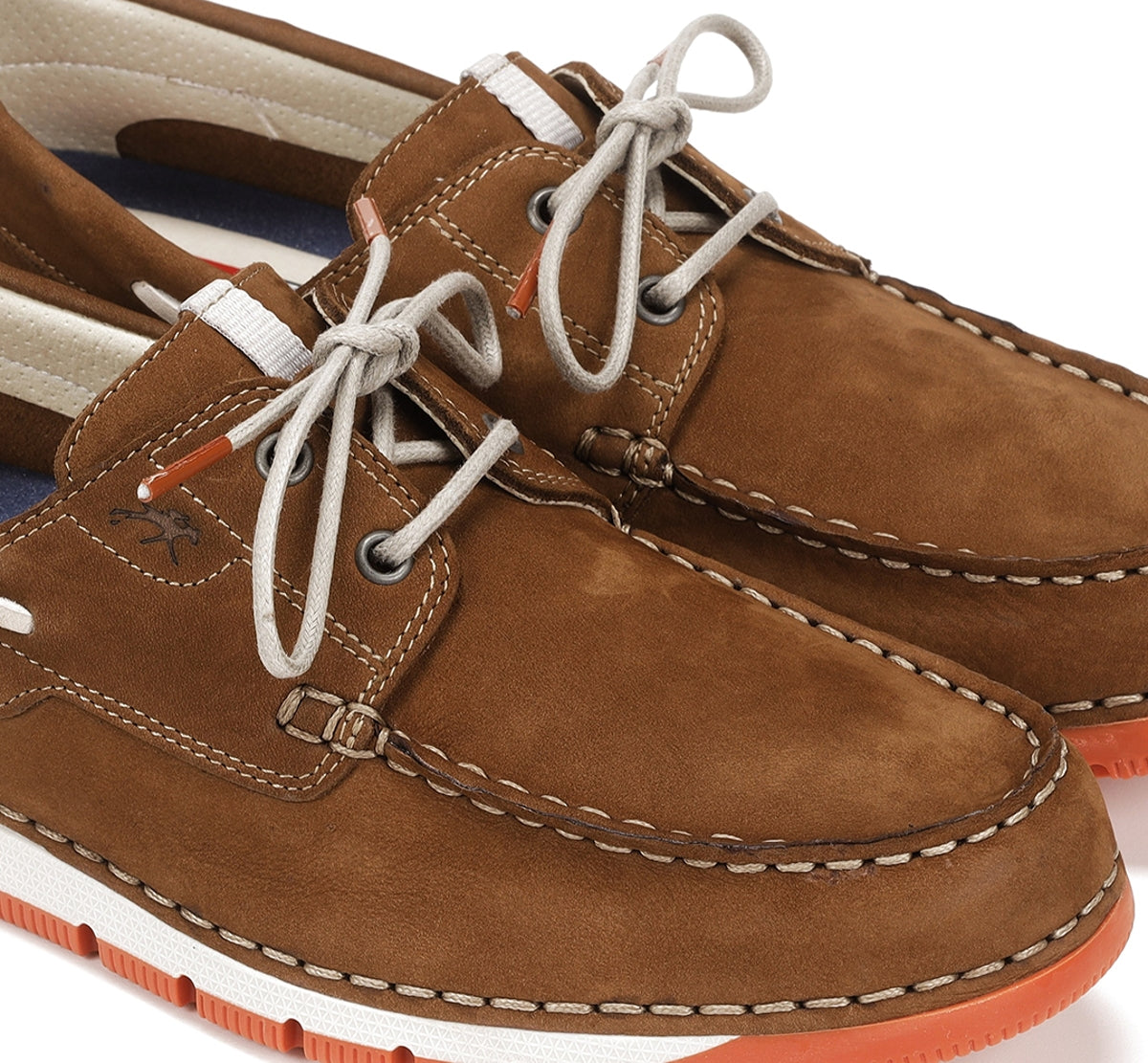 Fluchos Andrey F1448 bateau marron homme cuir