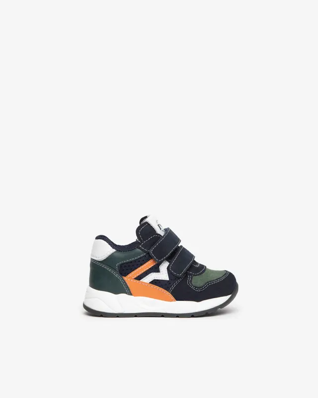 Nero Giardini Sneakers baskets bébé cuir daim scratch