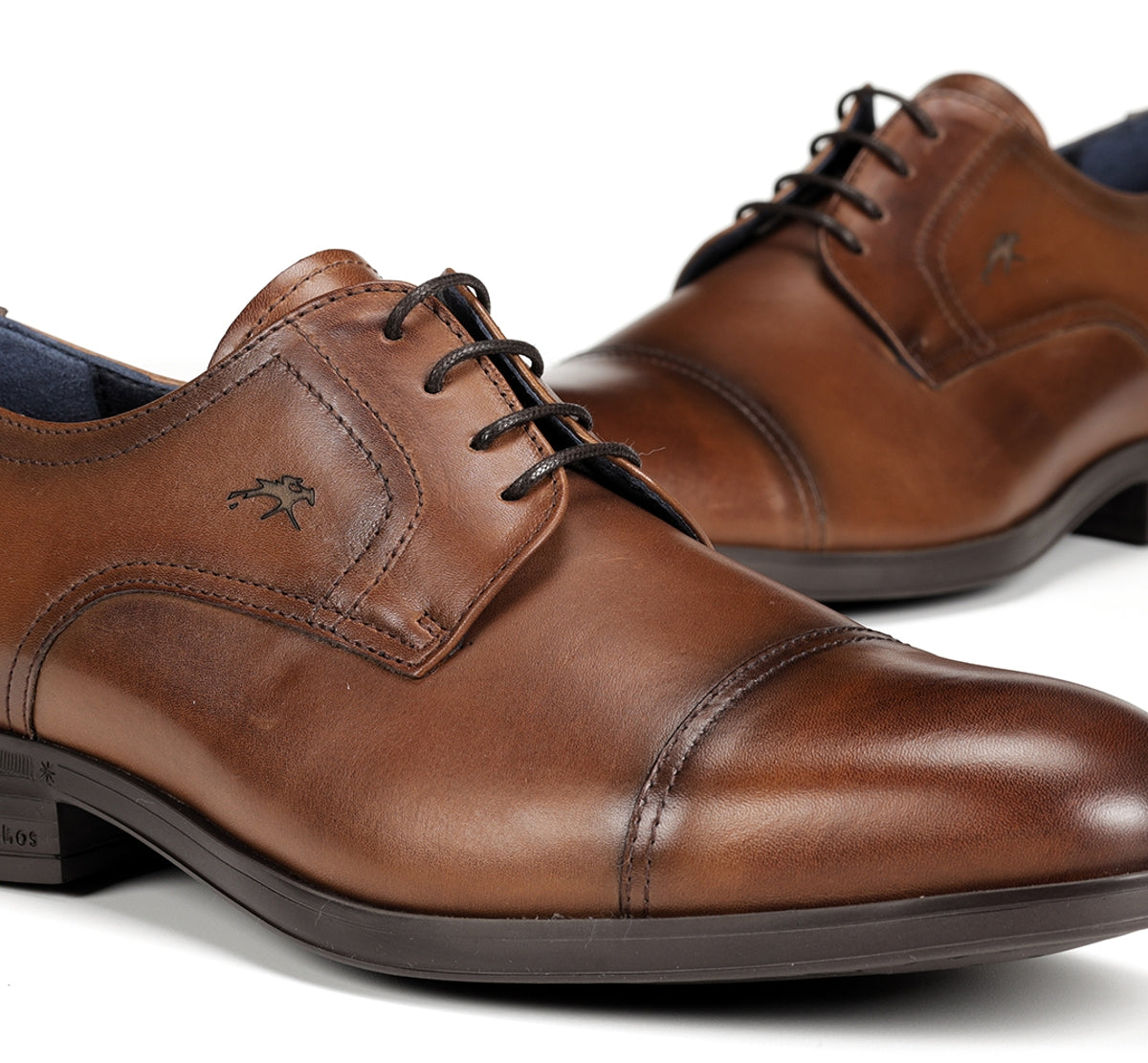 Fluchos Asgard F1885 derbies marron cuir homme légers