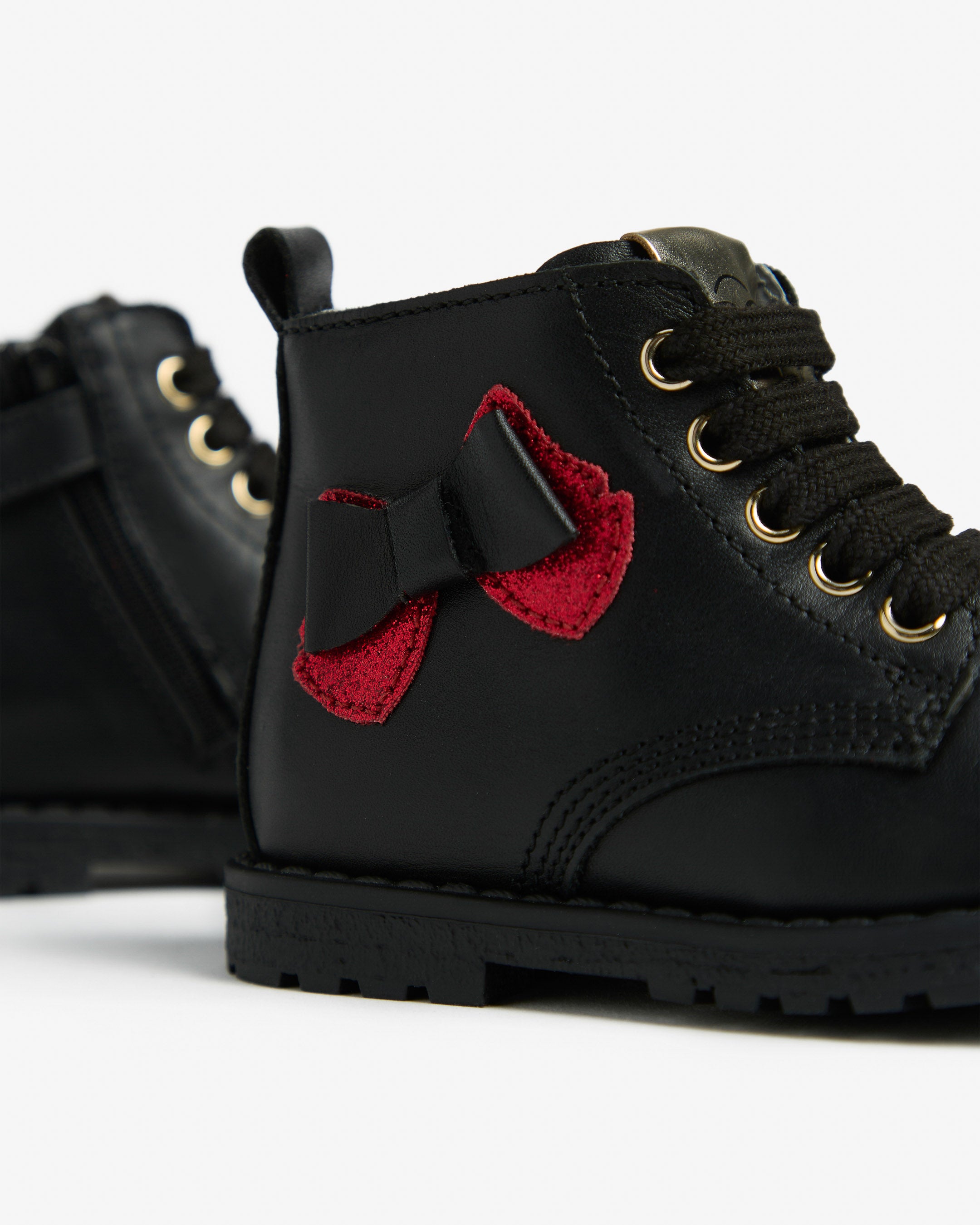 Nero Giardini Combat Boots cuir fille 24