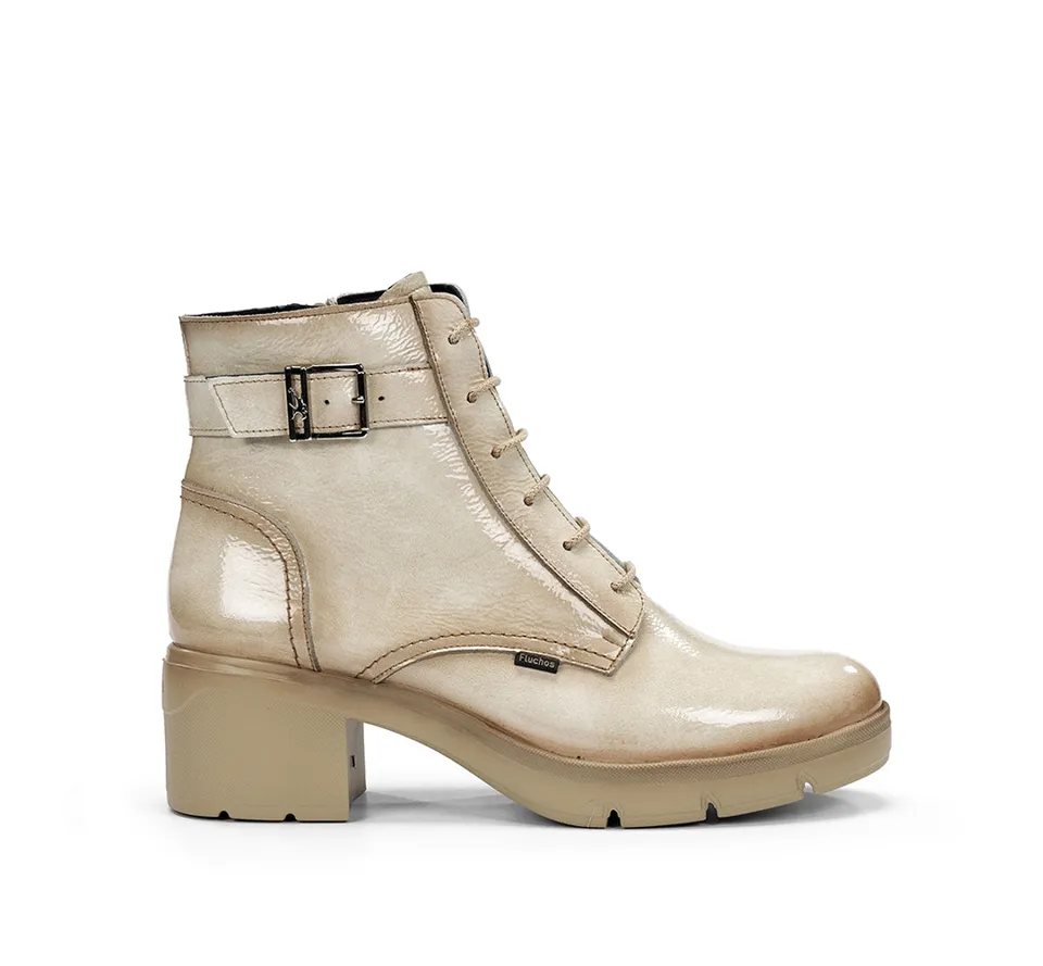 Fluchos Fugaz F2107 bottine femme taupe semelle track