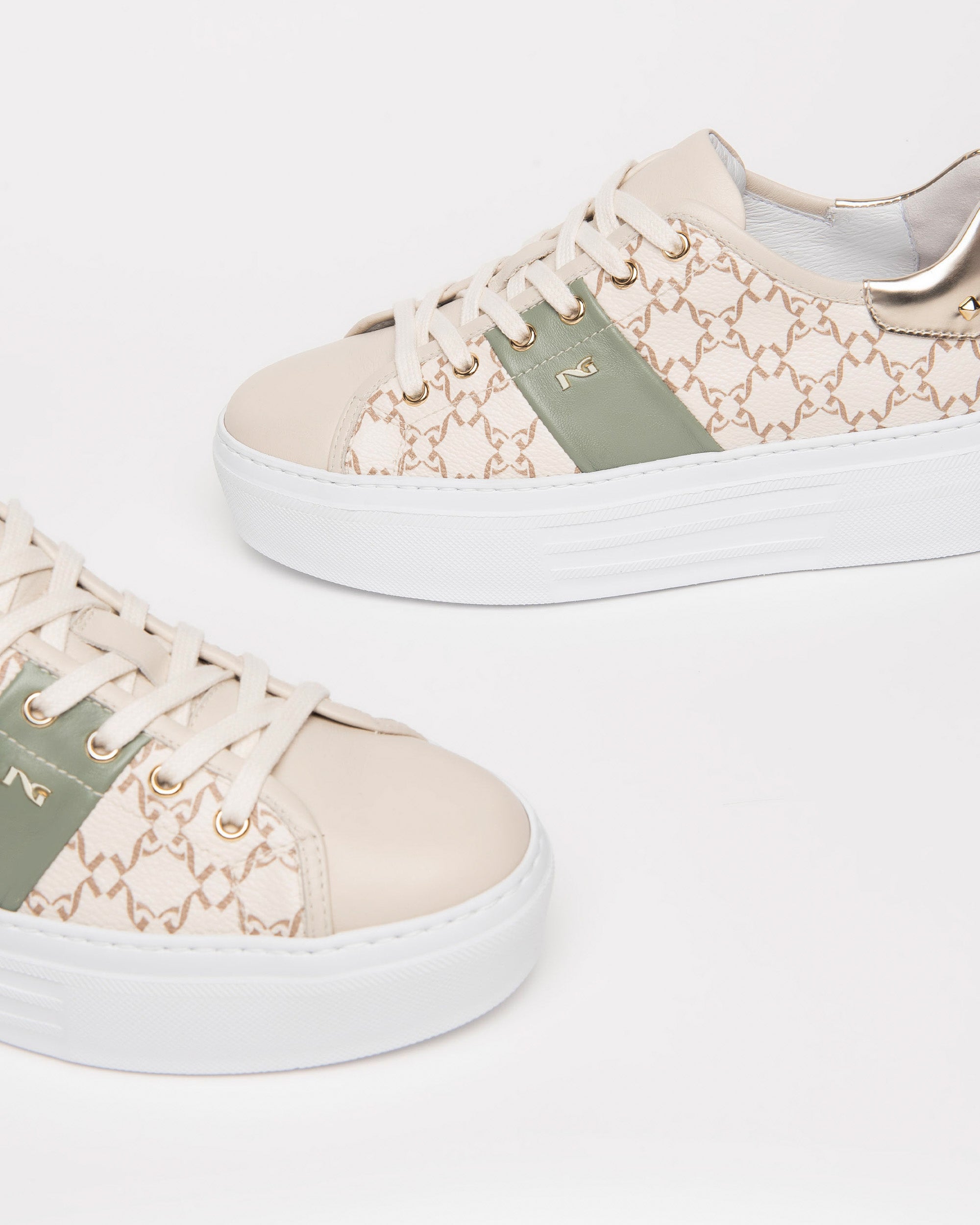 Nero Giardini Sneakers Baskets Cuir Femme Printemps Été