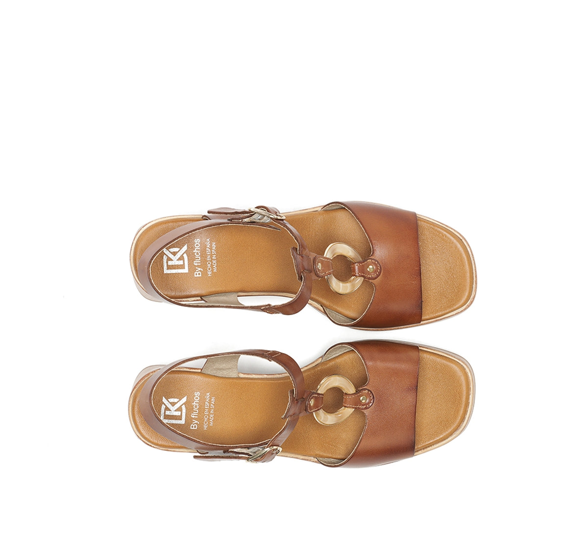 Dorking by Fluchos Diamond D9593 sandale marron à talon