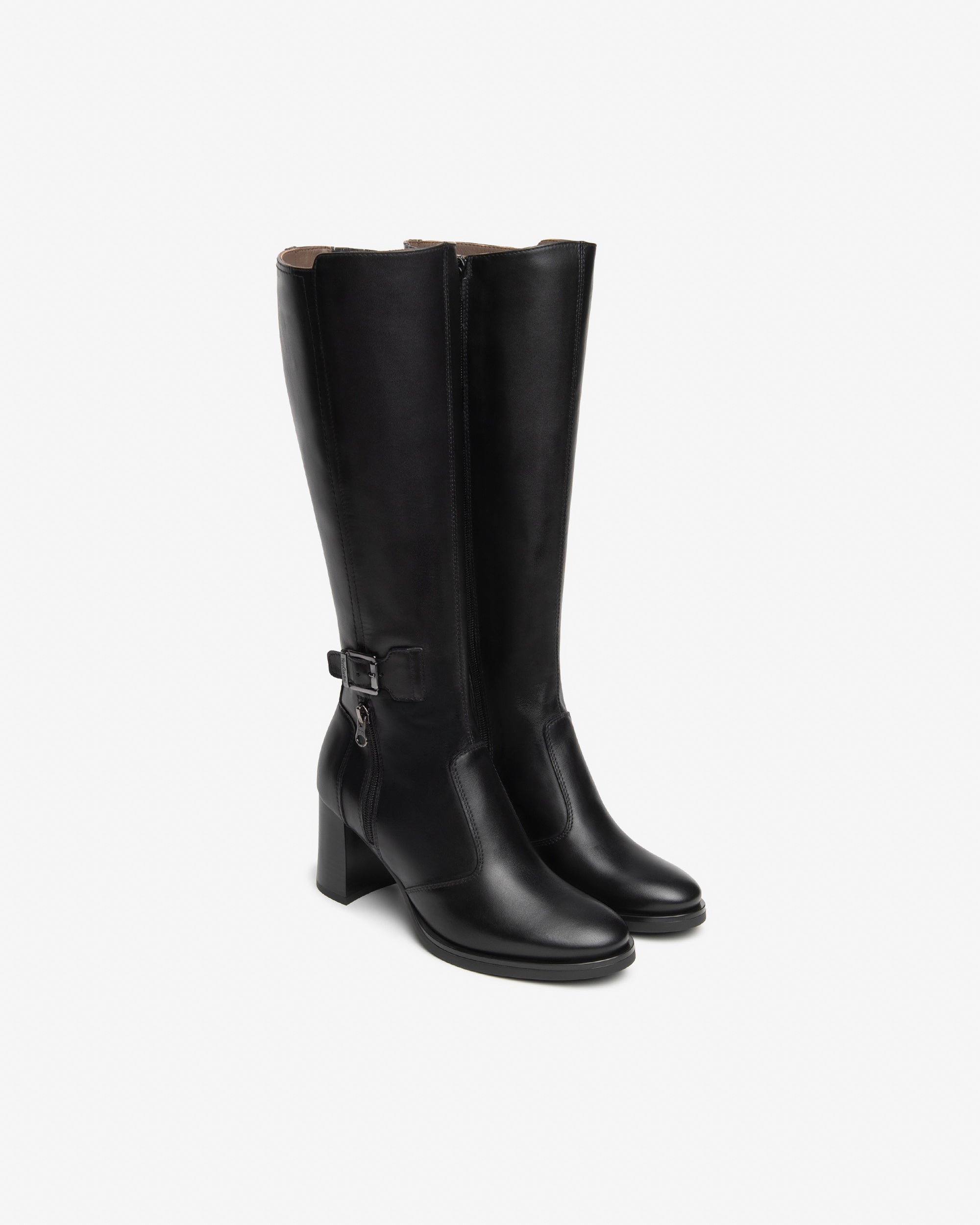 Nero Giardini Boots bottes cuir femme talon 38