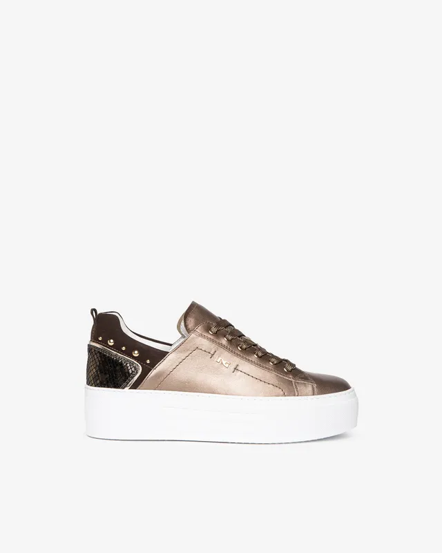Nero Giardini Sneakers baskets femme cuir daim