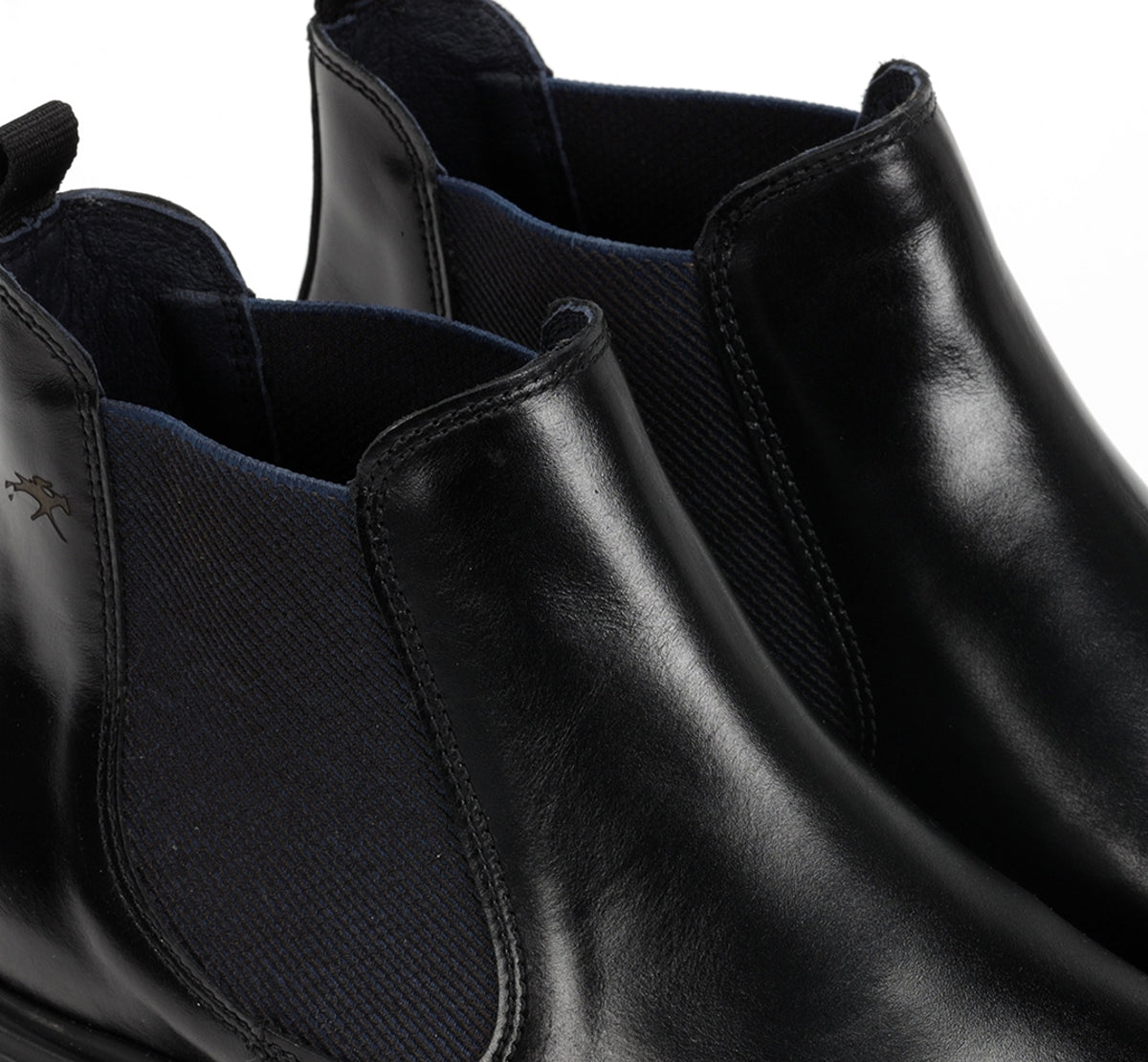 Fluchos Botines Belgas F0770 bottines homme noir cuir