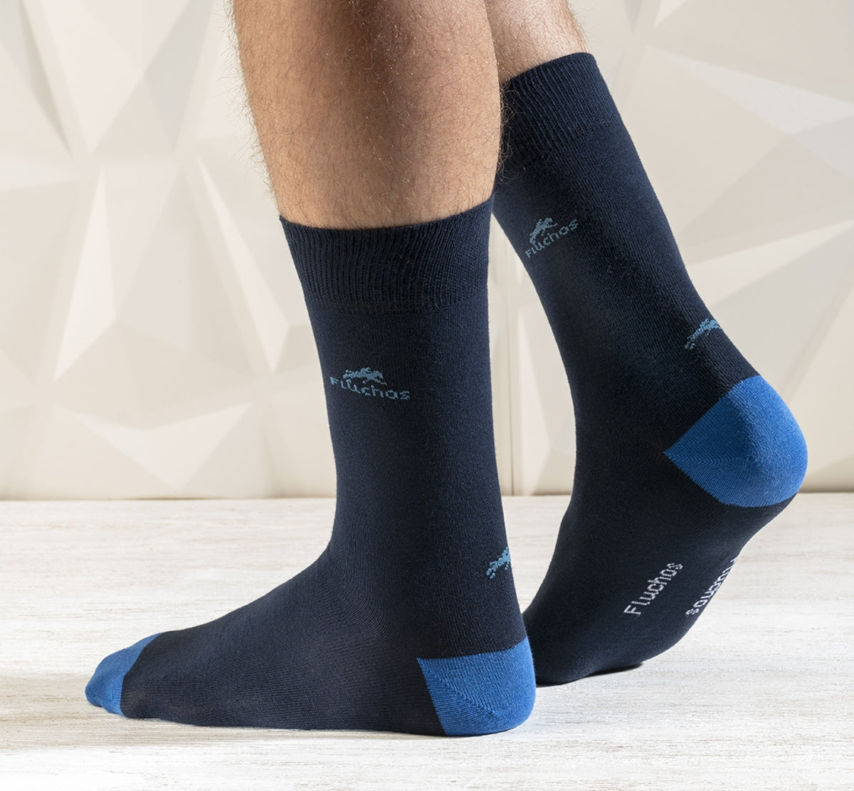 Fluchos CA0009 chaussettes longues libellules homme
