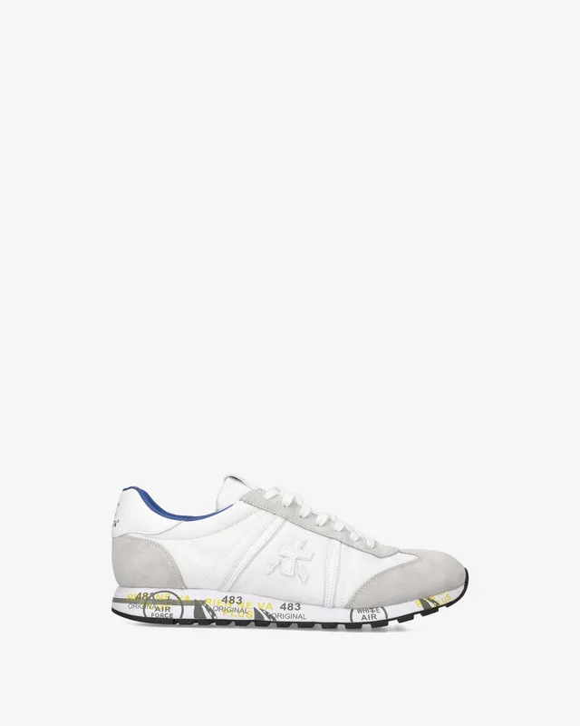 Premiata Lucy 6915 sneakers blanc gris bleu pointure 42