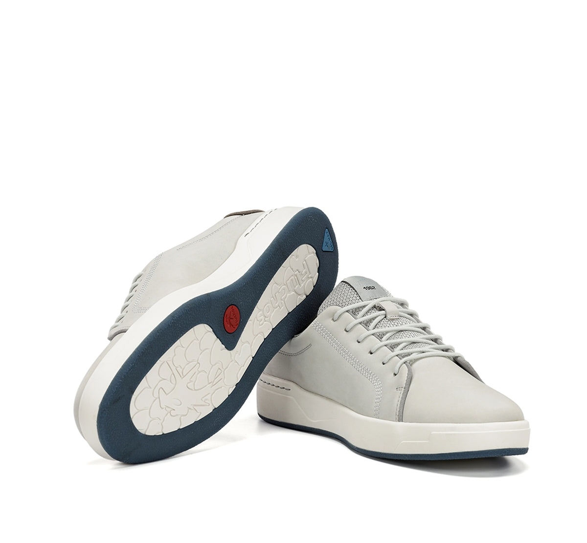 Fluchos Nadal F2377 chaussures gris cuir homme