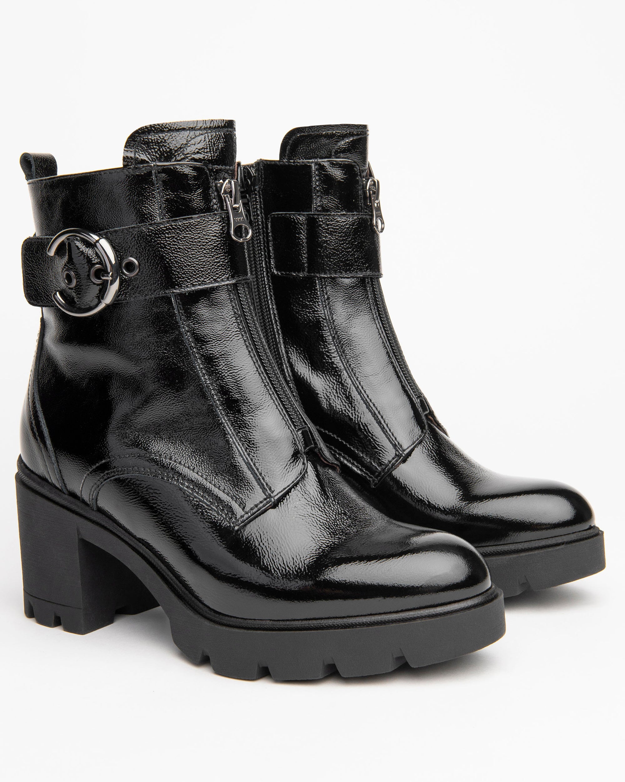 Nero Giardini Ankle Boots bottines vernies boucle 38