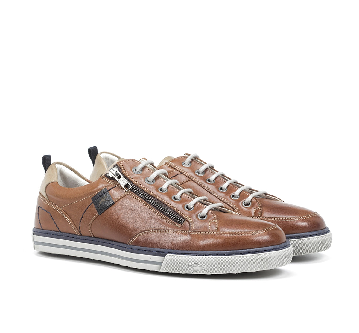 Fluchos Zapatos Quebec 9376 chaussures marron 42 zip
