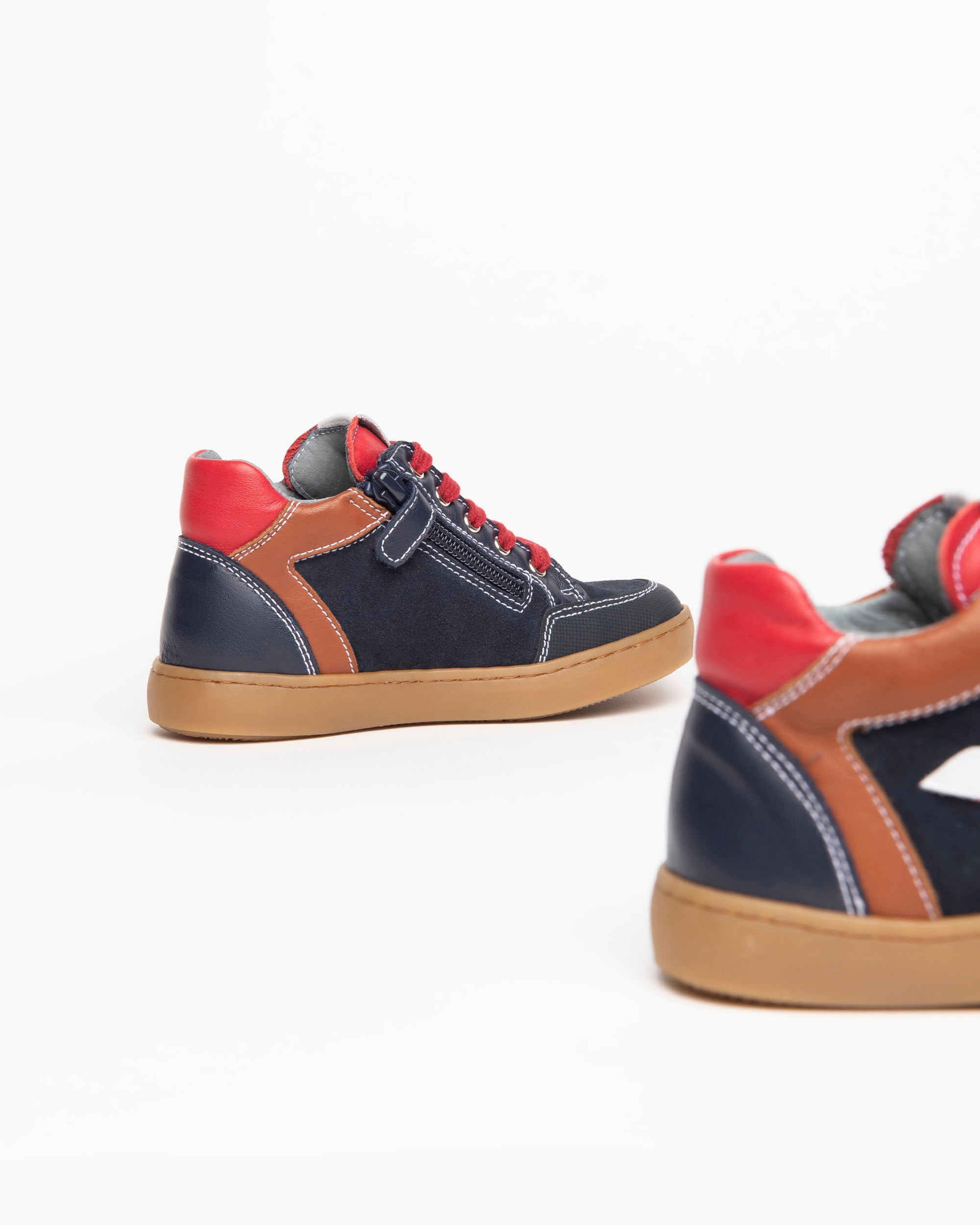 Nero Giardini Sneakers baskets daim garçon zip