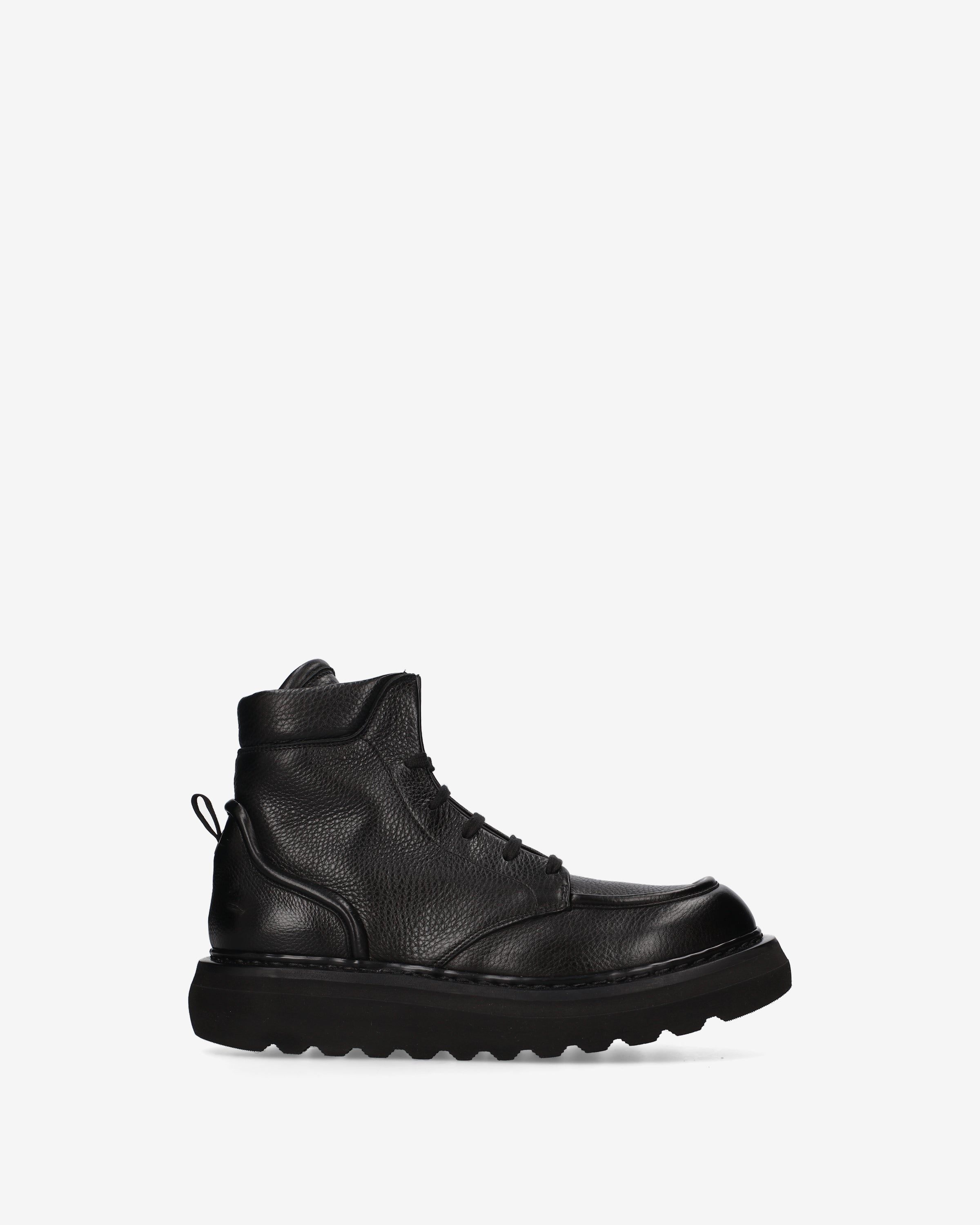 Premiata Boots bottines cuir noir lacets homme