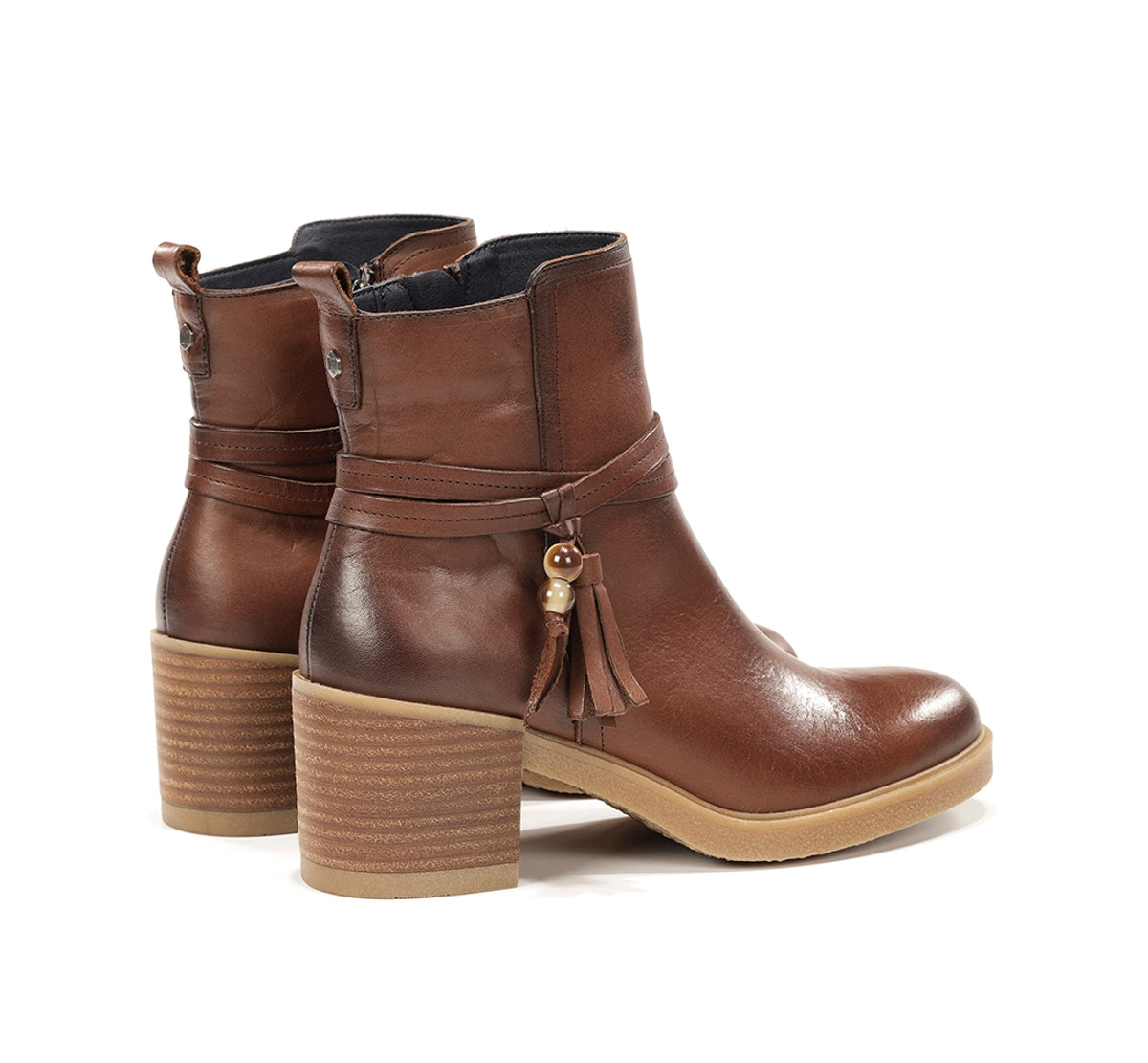 Dorking Aroma D9756 Bottines Marron Femme Cuir