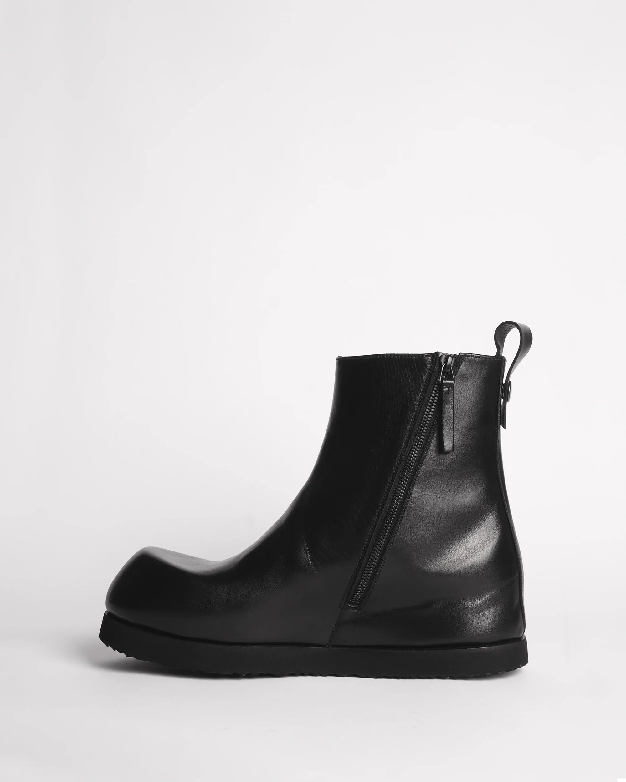 Premiata 022 boots cuir zip lateral homme