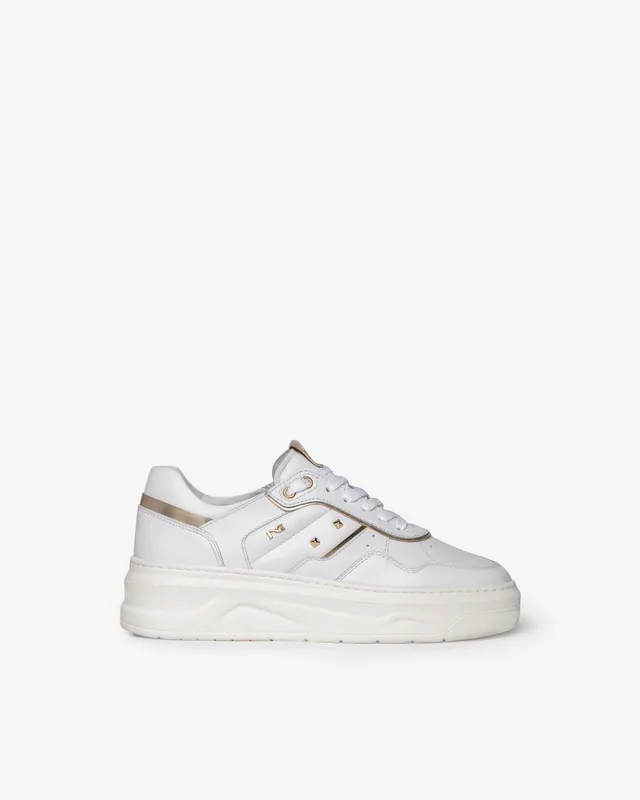 Nero Giardini Sneakers baskets cuir femme cuir