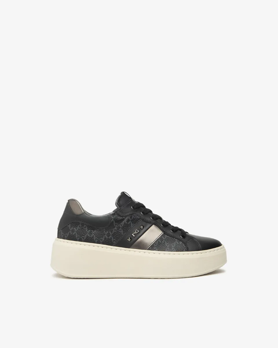Nero Giardini Sneakers basket femme cuir daim 35-41