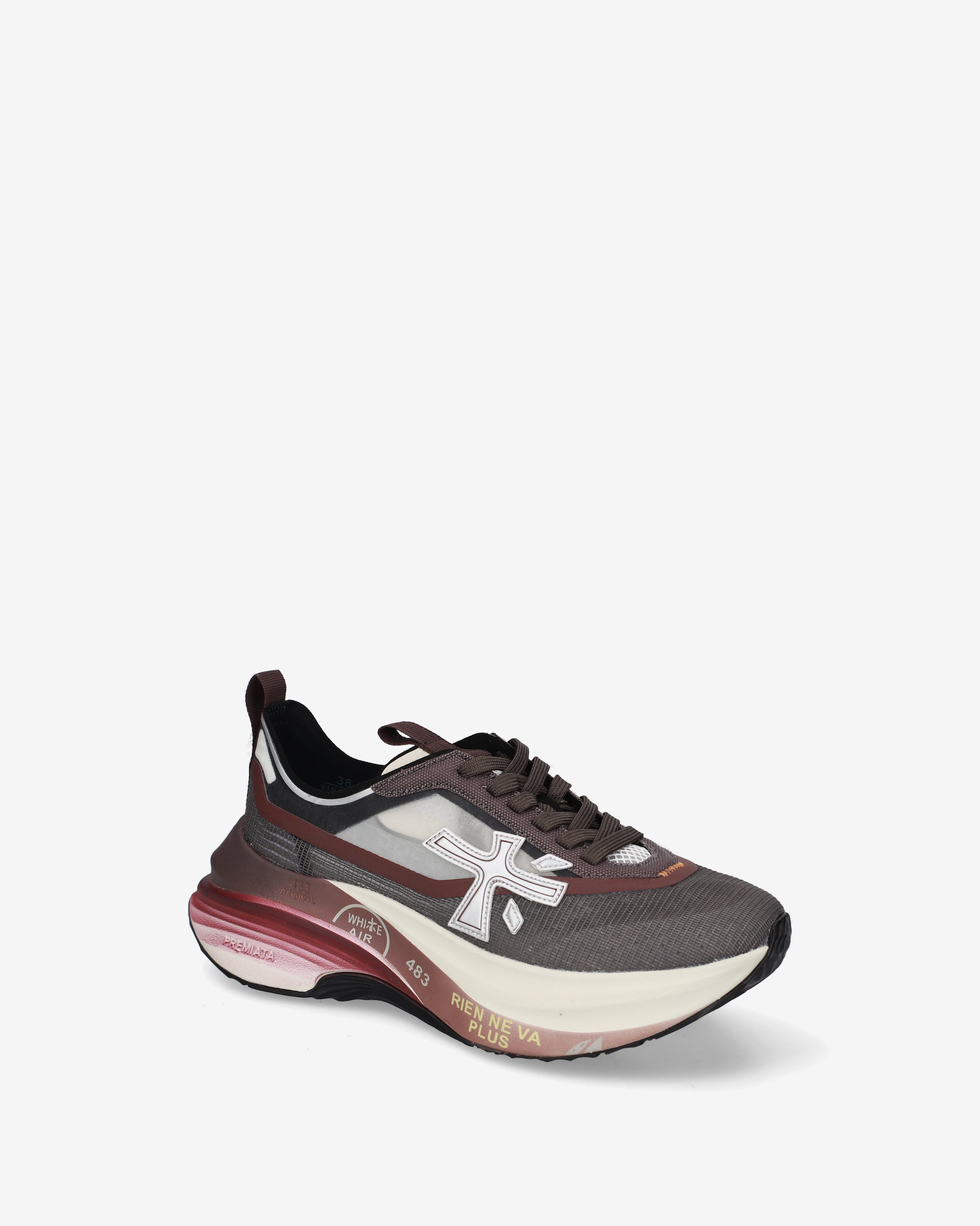 Premiata Hill 0.1 8585 sneakers beige daim pointure 38