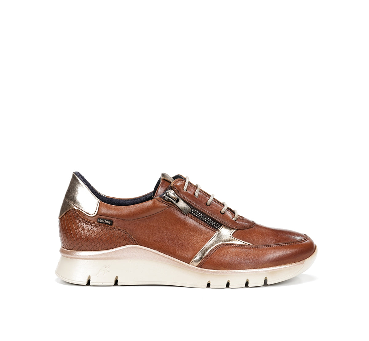 Fluchos Deportivos UNION F2070 baskets femme marron confort