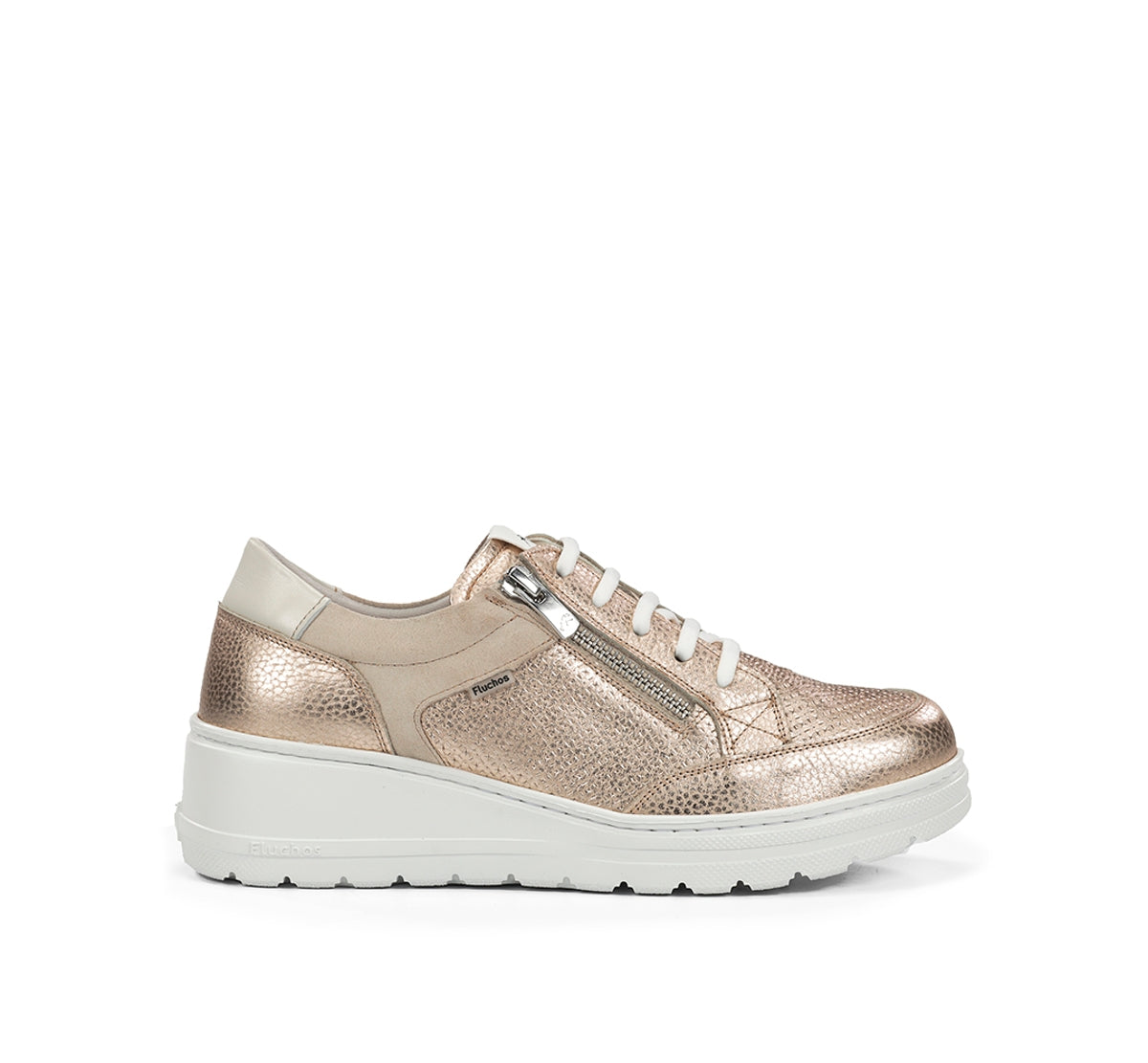 Fluchos Aqua F2173 Baskets Femme Doré Compensées