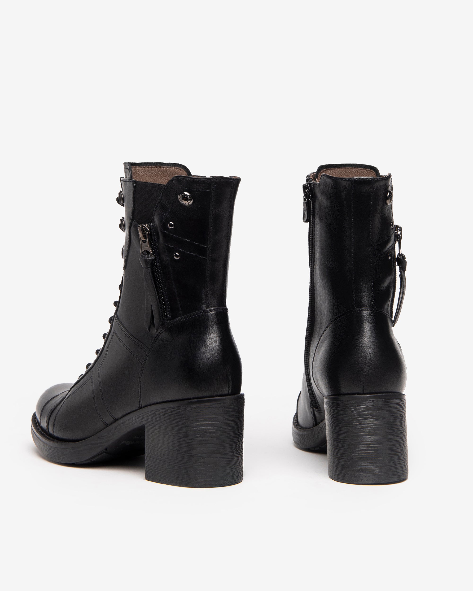 Nero Giardini Combat Boots rangers femme cuir