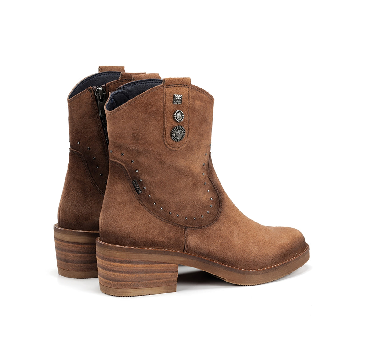 Dorking by Fluchos Layla D9549 bottines marron femme