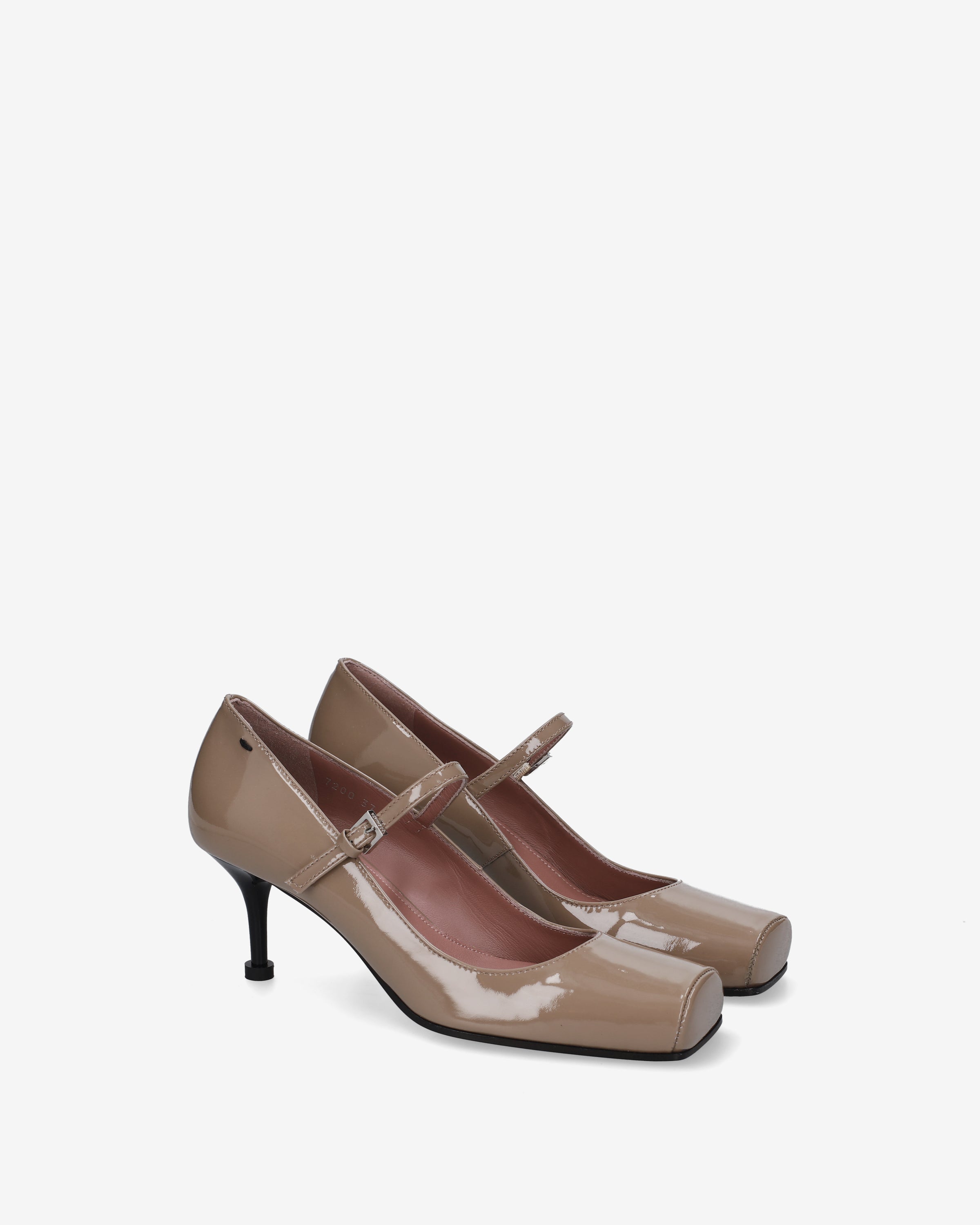 Premiata Mary Jane escarpins femme verni beige