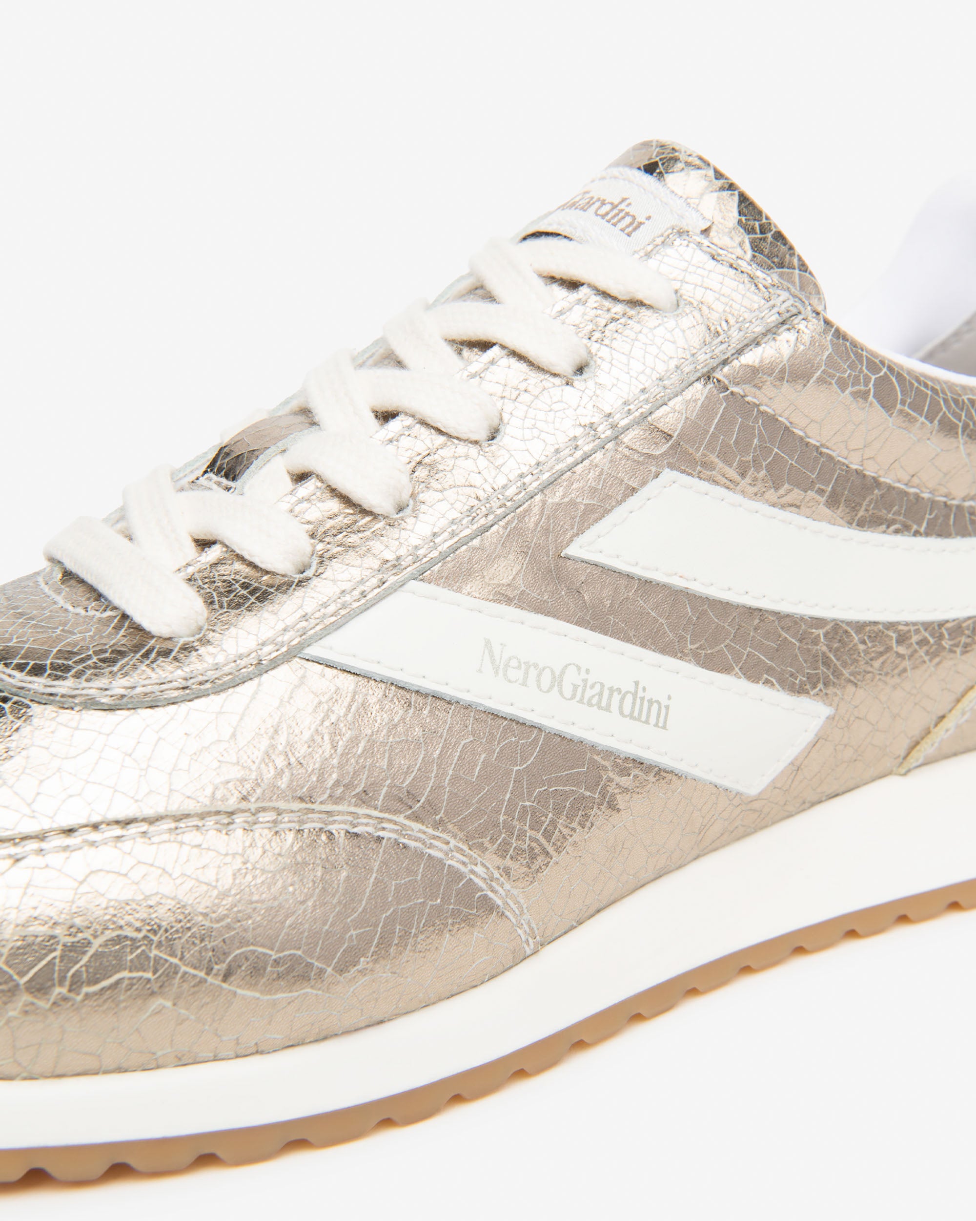 Nero Giardini Sneakers Baskets Cuir Femme Été Confort