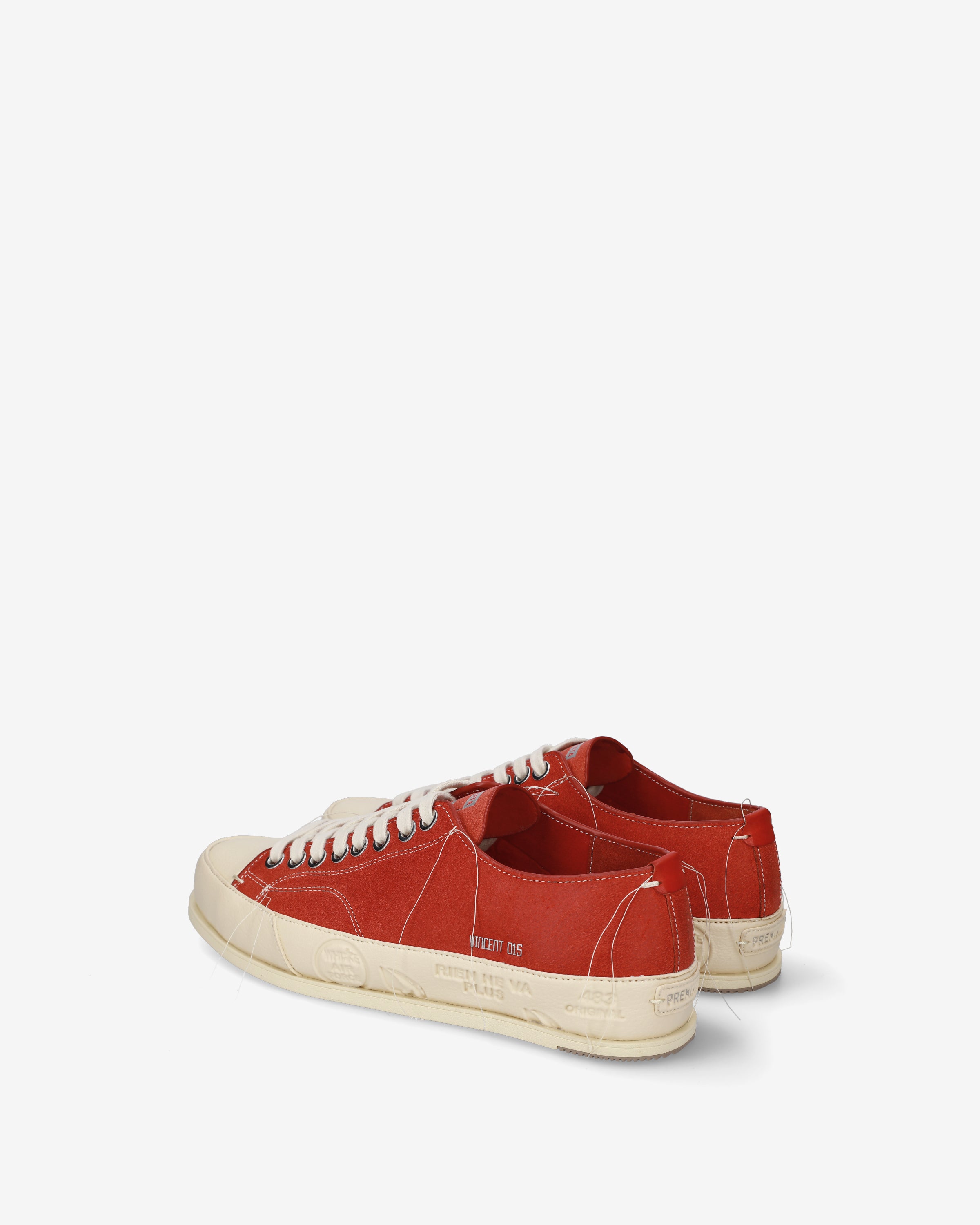 Premiata Vincent 015 baskets rouges suède 43