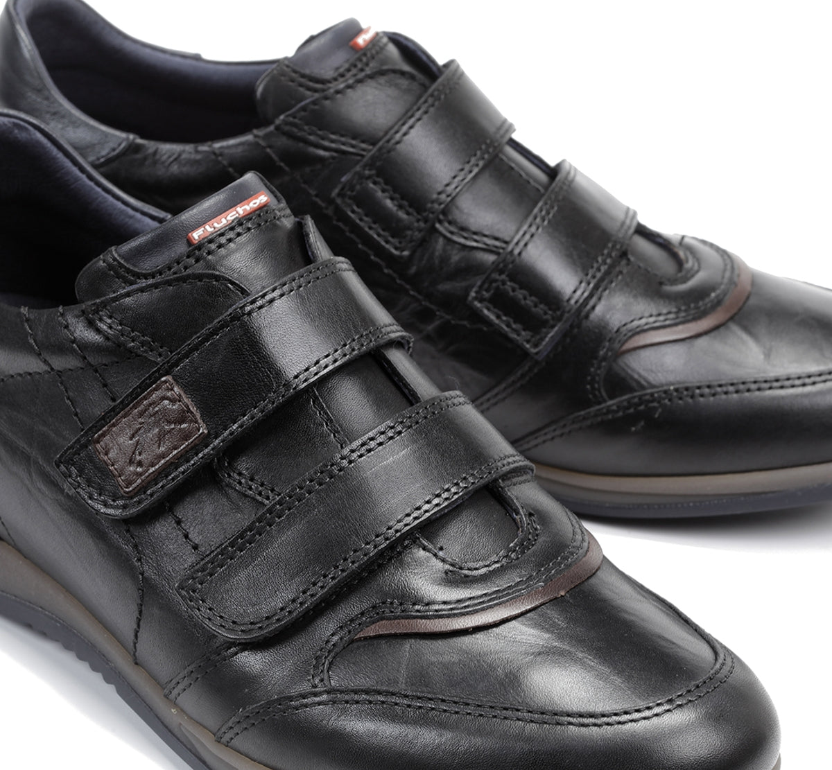 Fluchos Daniel 9262 chaussures homme noir cuir
