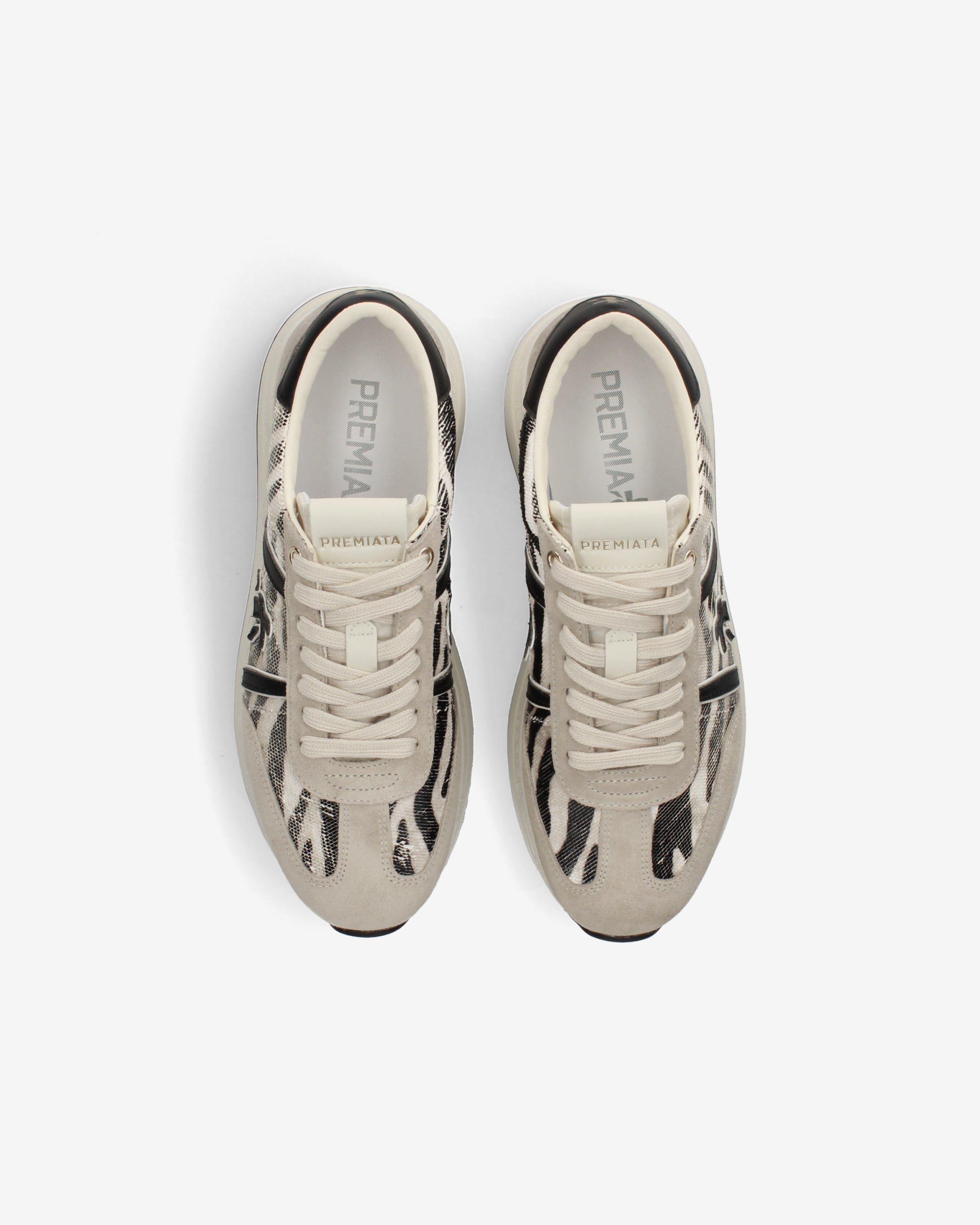 Premiata Bethcoin 8149 baskets zèbre plateforme femme
