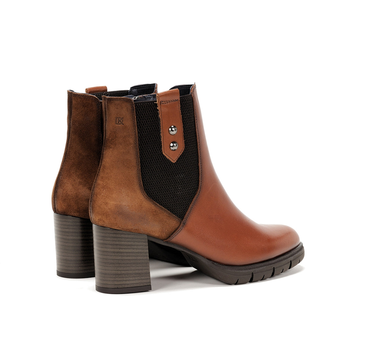 Dorking Camyl D8850 bottines marron femme talon