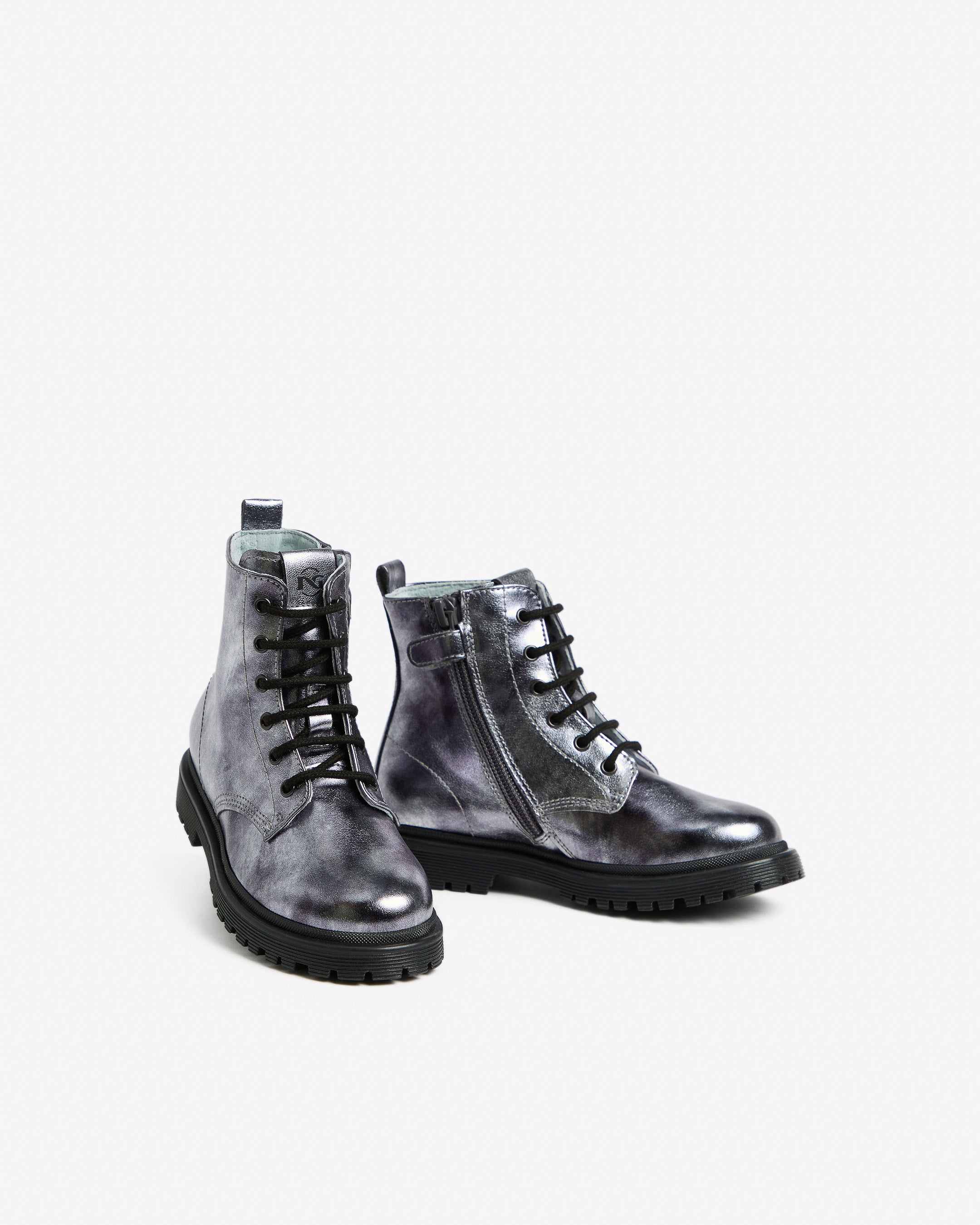 Nero Giardini Combat Boots Bottines Fille Tissu Pointure 28
