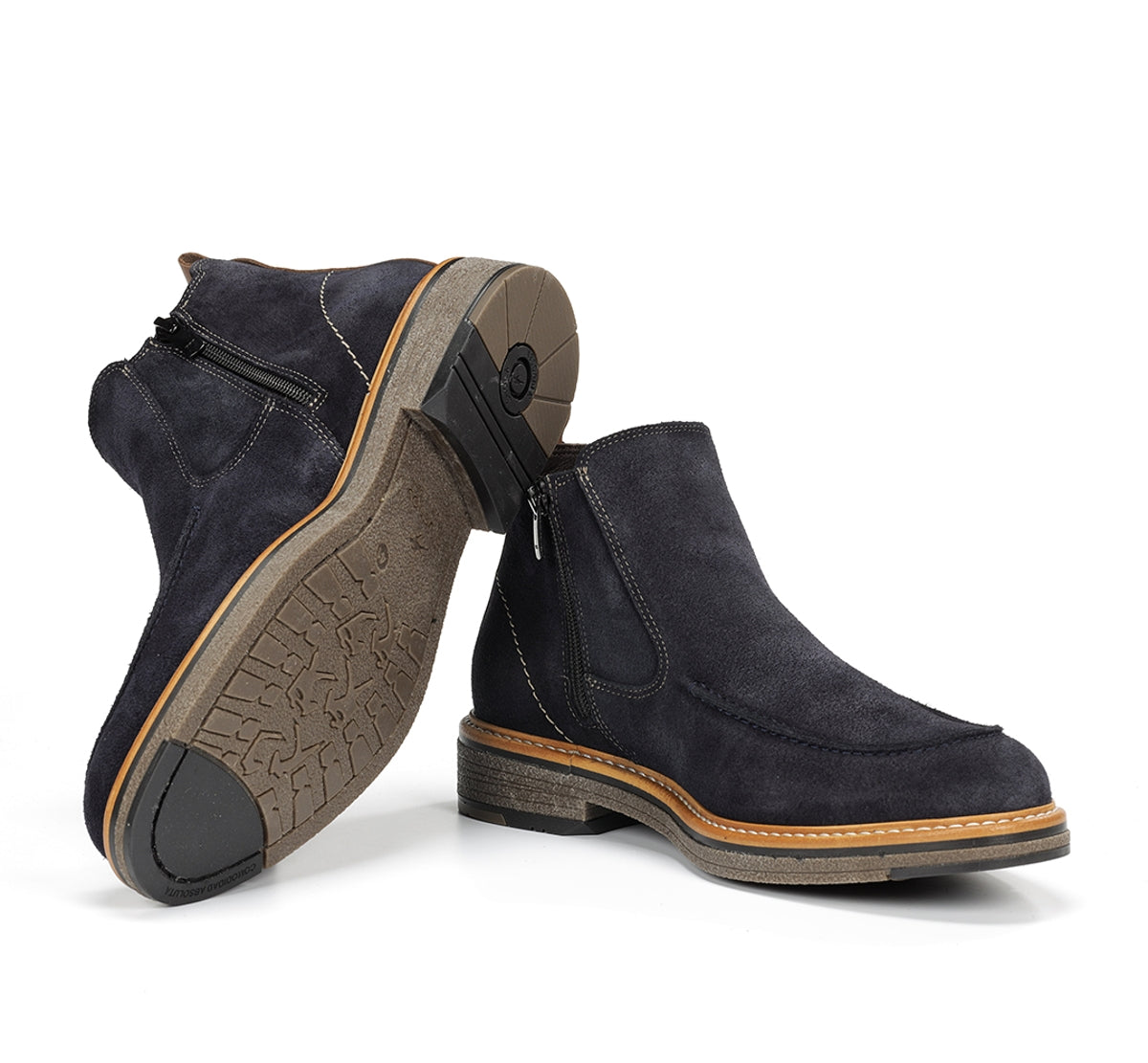 Fluchos Kasper F1821 bottine homme bleue cuir