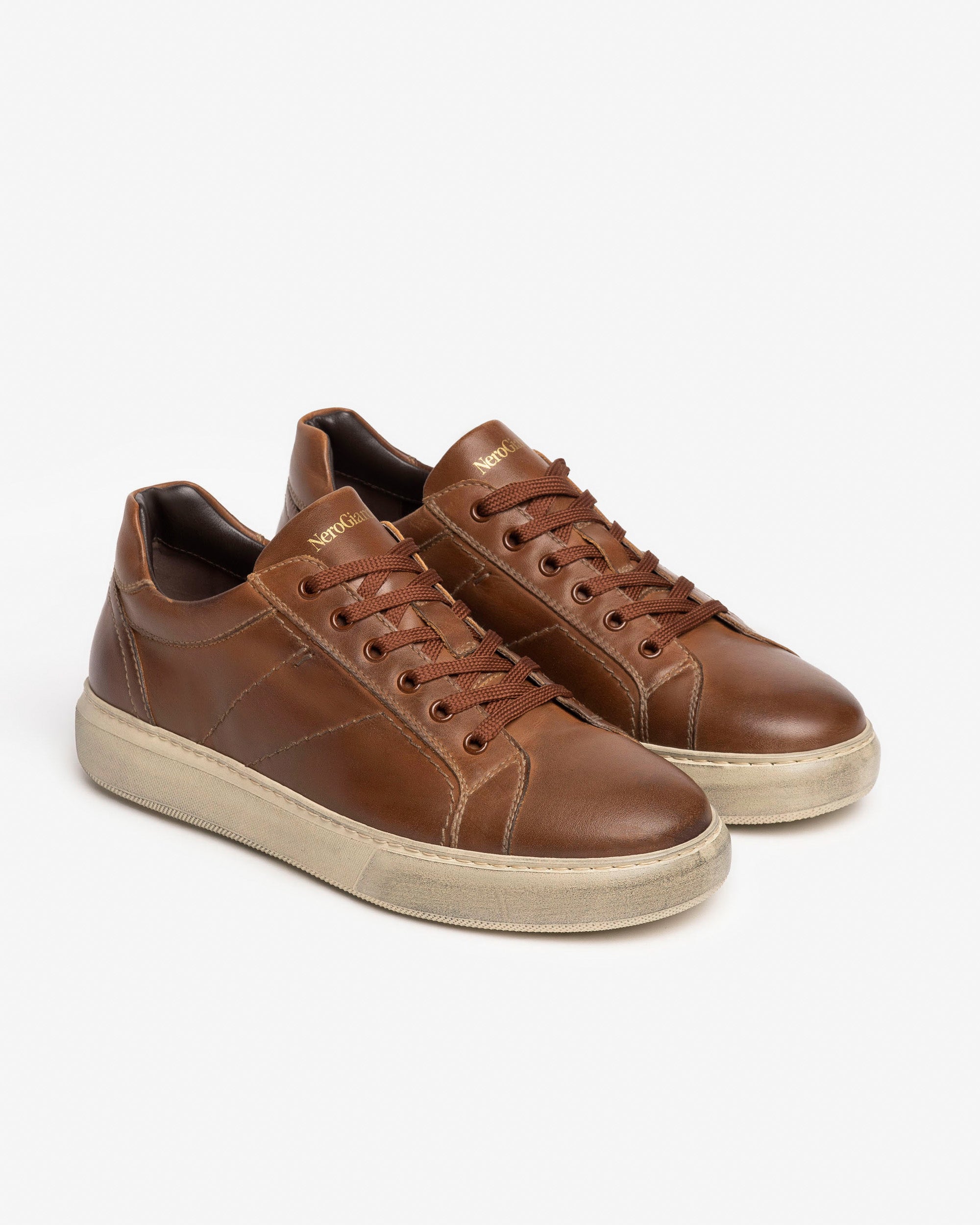 Nero Giardini Sneakers baskets cuir homme DryGo