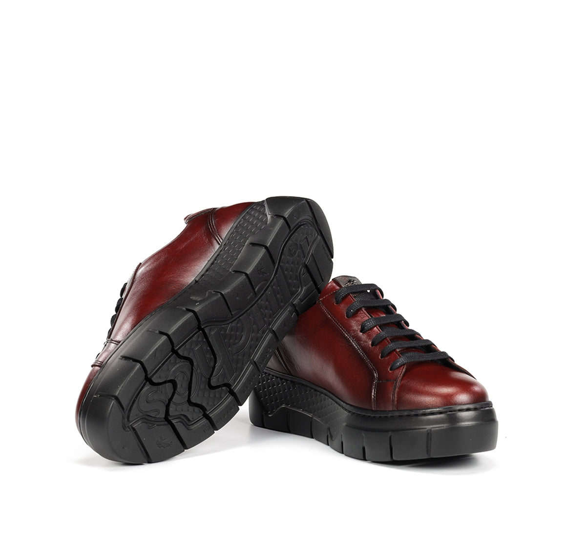 Fluchos Ilia F2305 baskets femme bordeaux confort