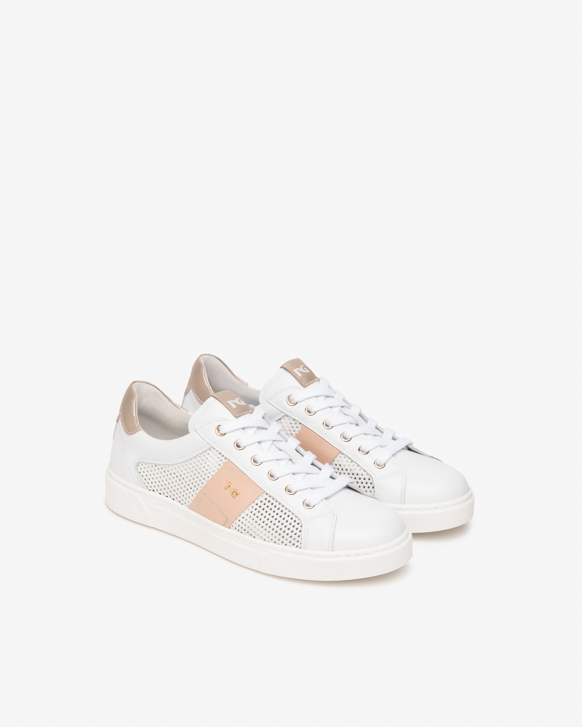 Nero Giardini Sneakers Baskets Cuir Femme Été Italie