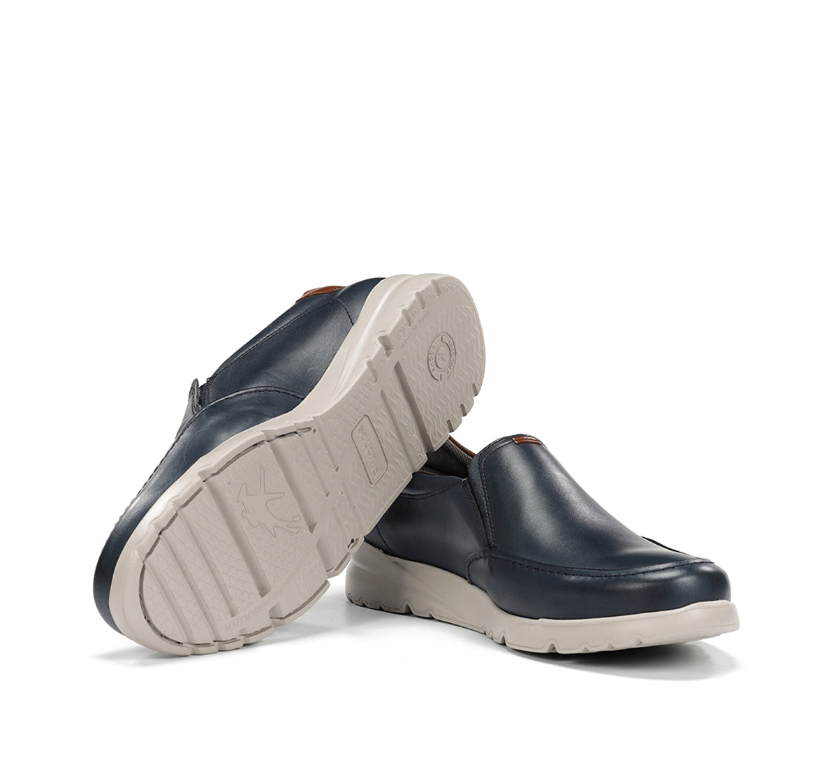 Fluchos Daryl F1458 Slip On Bleu Sans Lacets