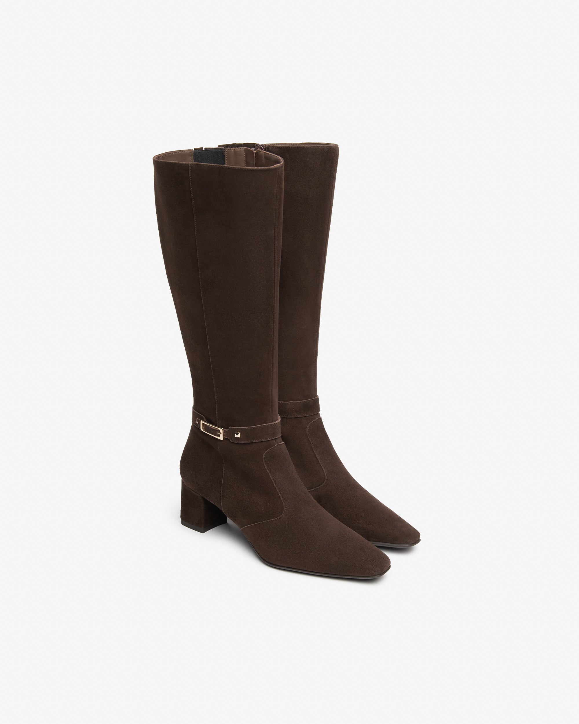 Nero Giardini Boots femme daim talon 55 mm
