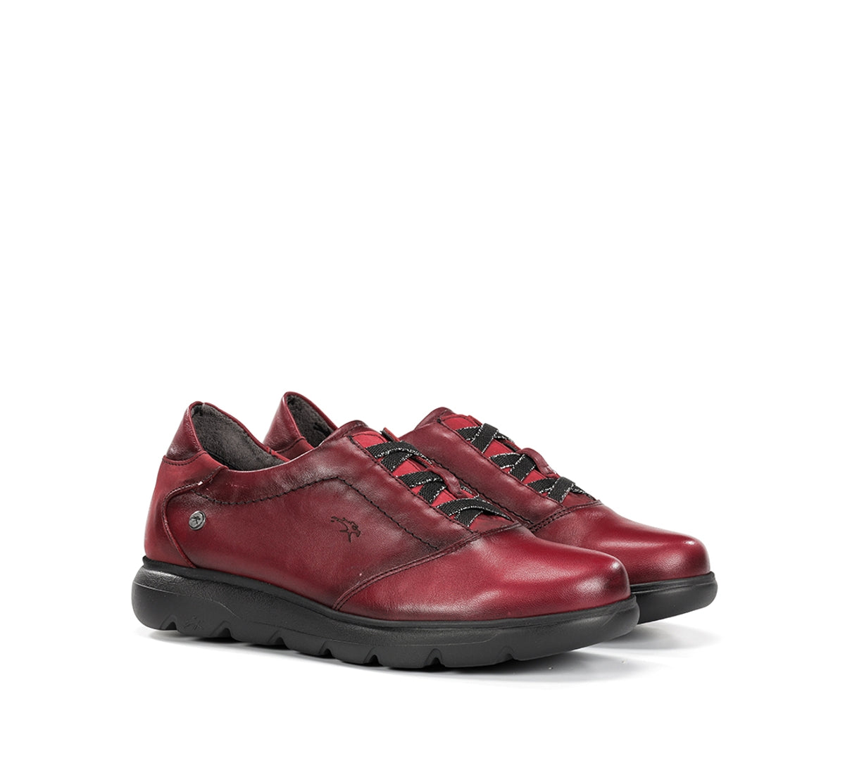 Fluchos Faral F1866 chaussure rouge femme confort